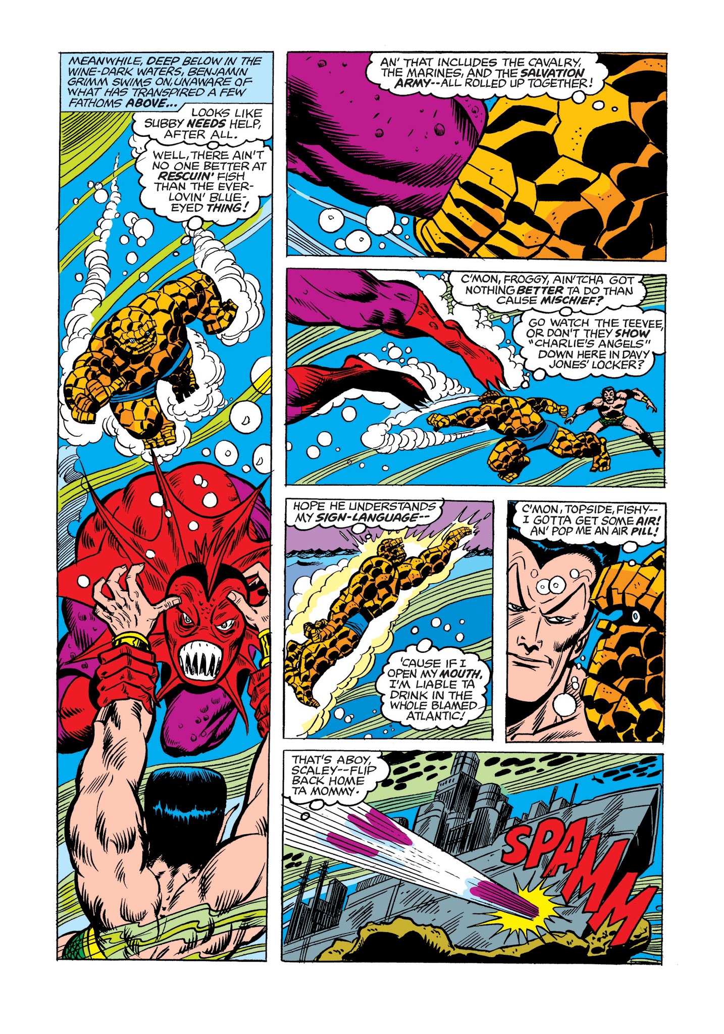Read online Marvel Masterworks: Marvel Two-In-One comic -  Issue # TPB 3 - 144