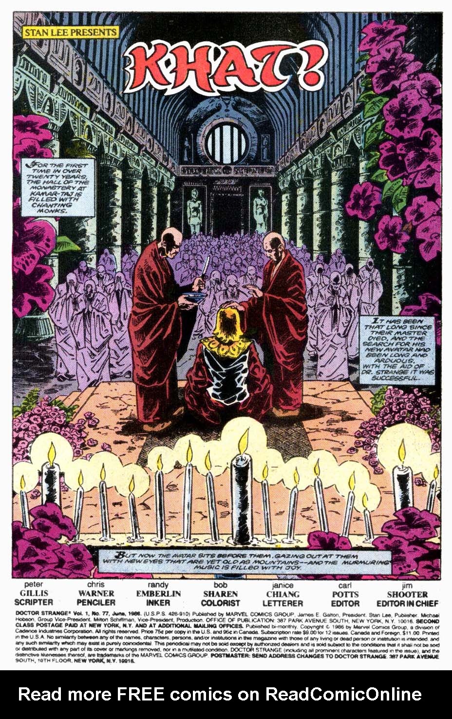 Read online Doctor Strange (1974) comic -  Issue #77 - 2