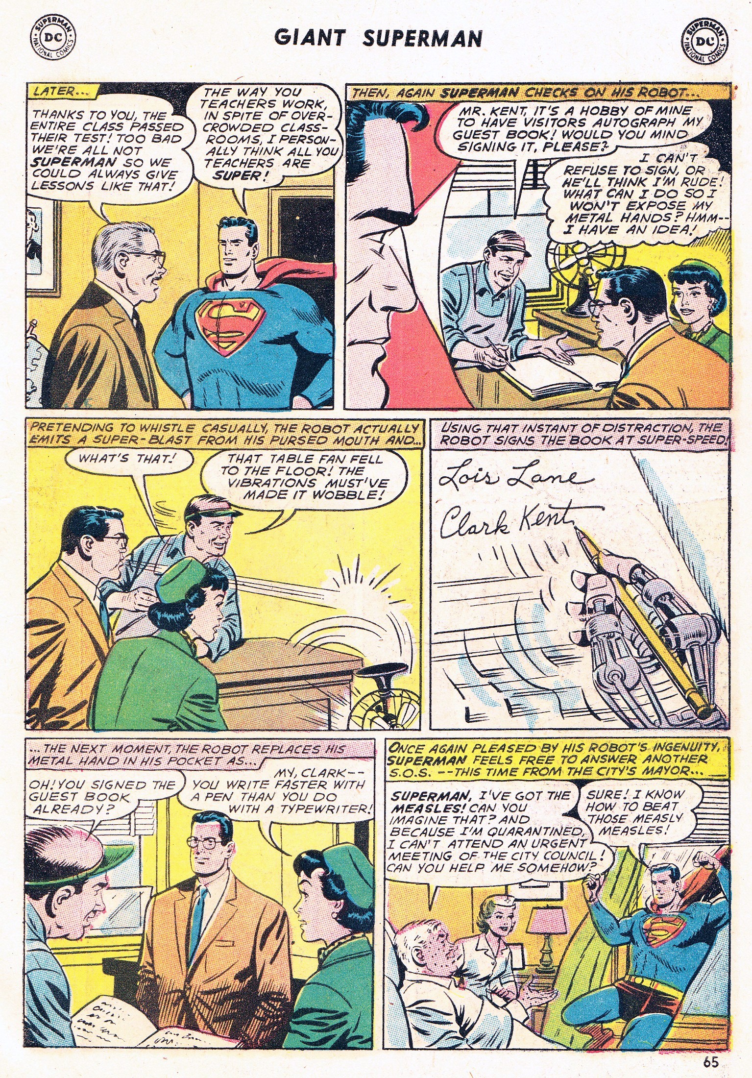 Read online Superman (1939) comic -  Issue #197 - 67