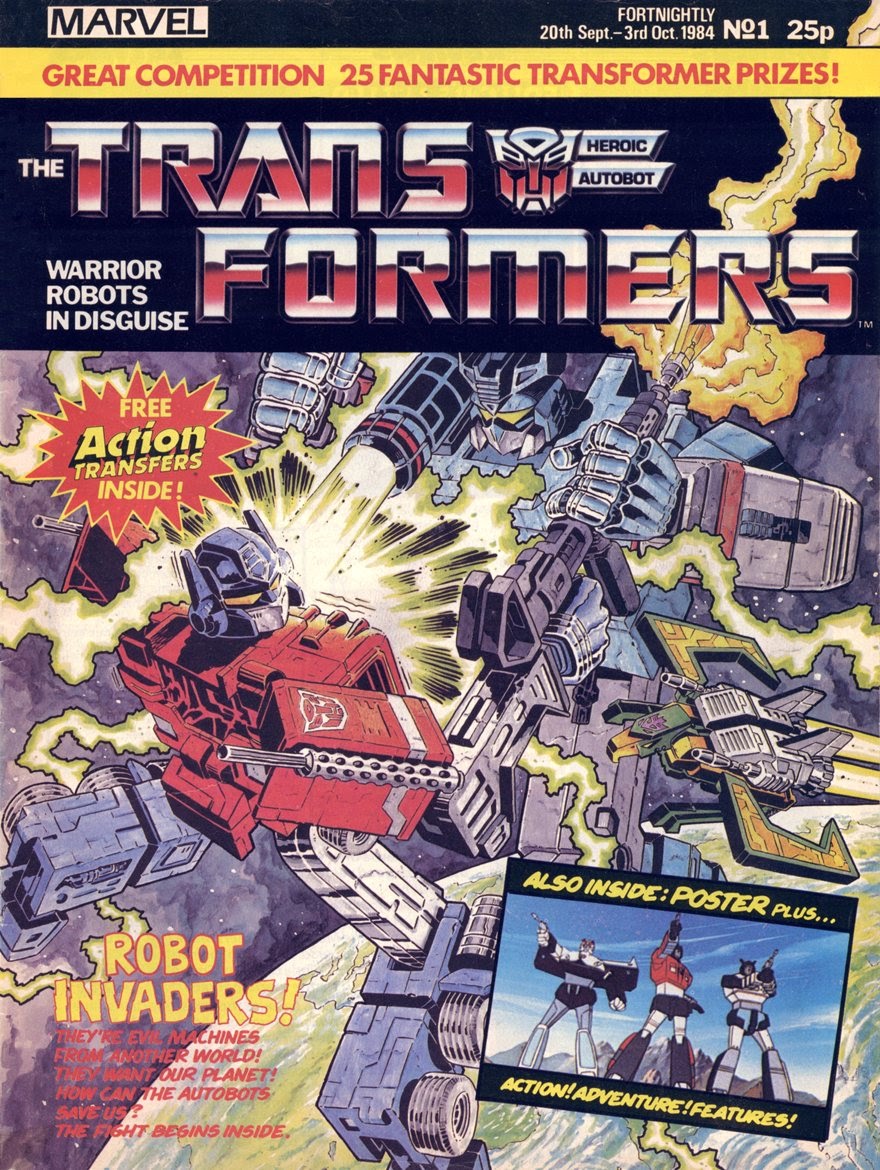 Read online The Transformers (UK) comic -  Issue #1 - 1