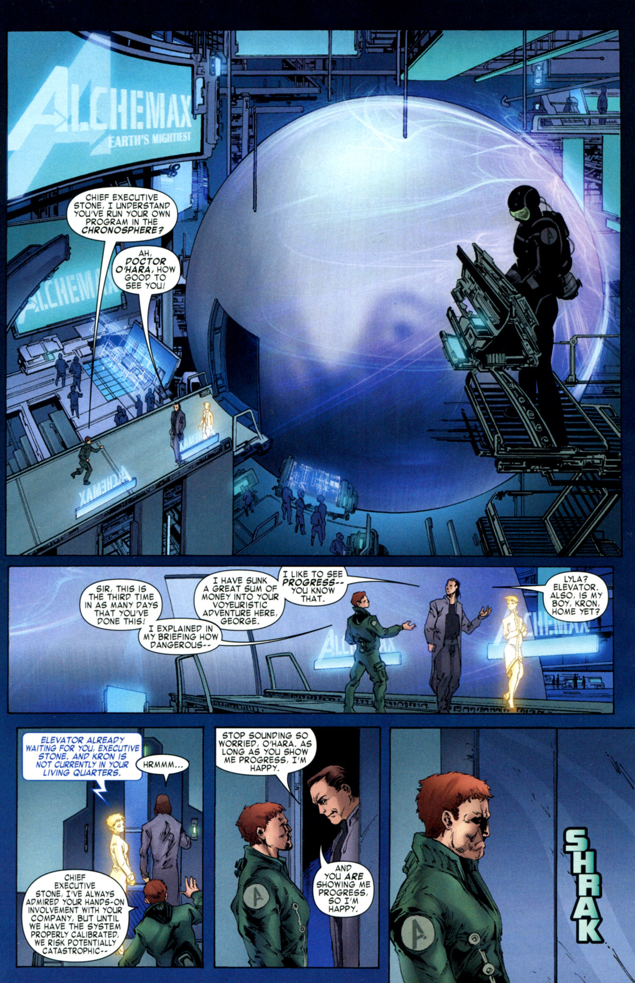 Read online Timestorm 2009/2099 comic -  Issue #1 - 8