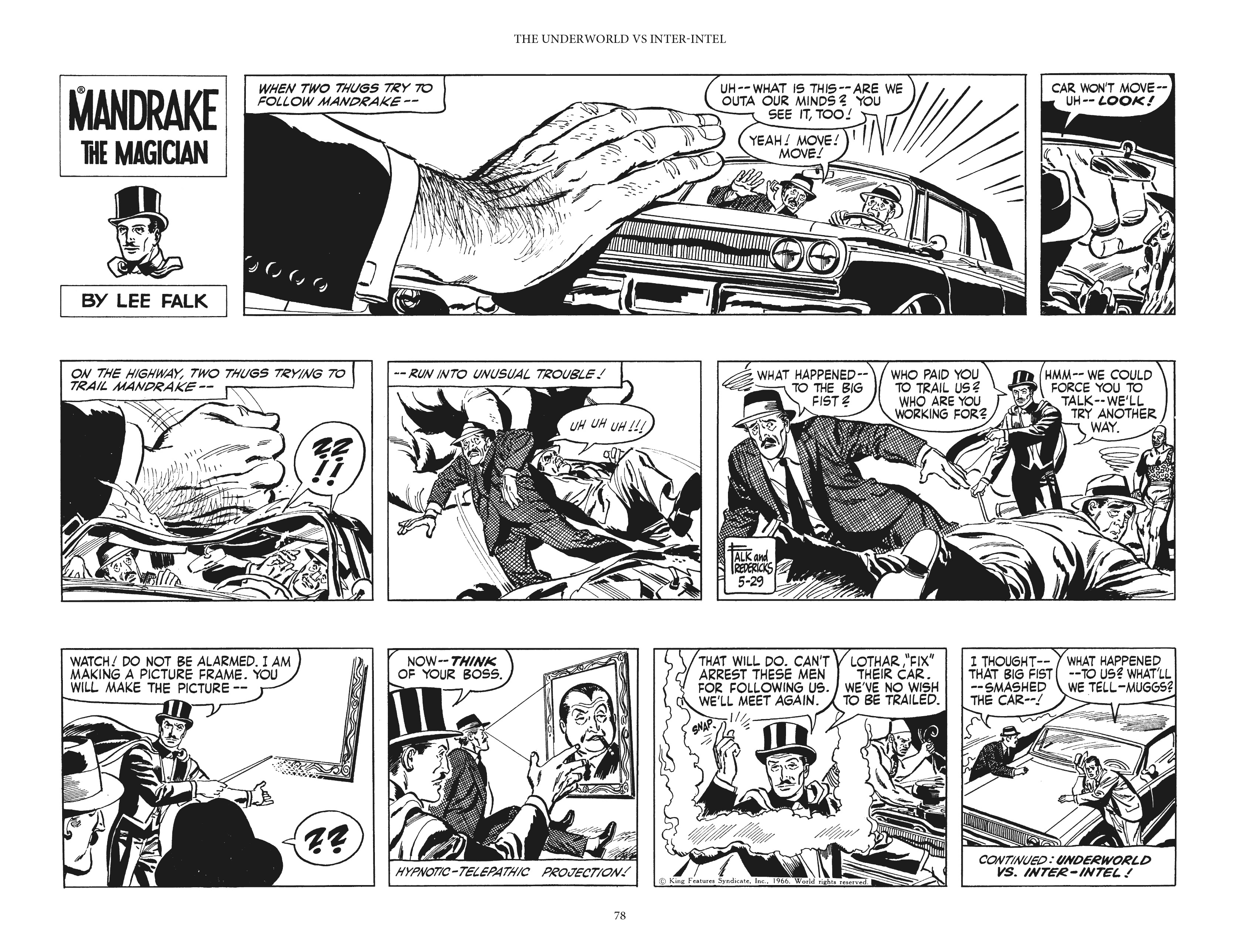 Read online Mandrake the Magician: The Fred Fredricks Sundays comic -  Issue # TPB (Part 1) - 79