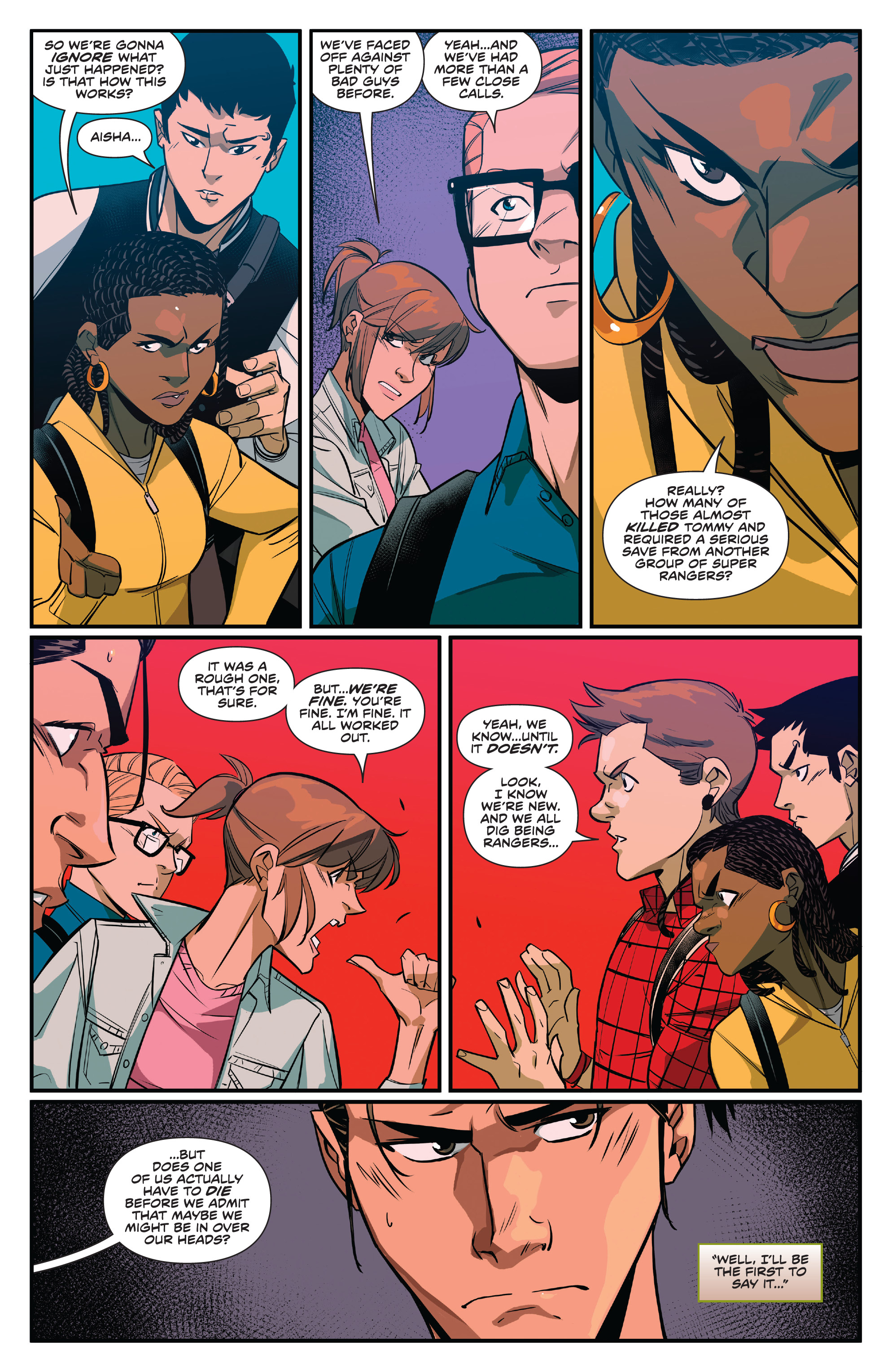 Read online Mighty Morphin Power Rangers comic -  Issue #44 - 17