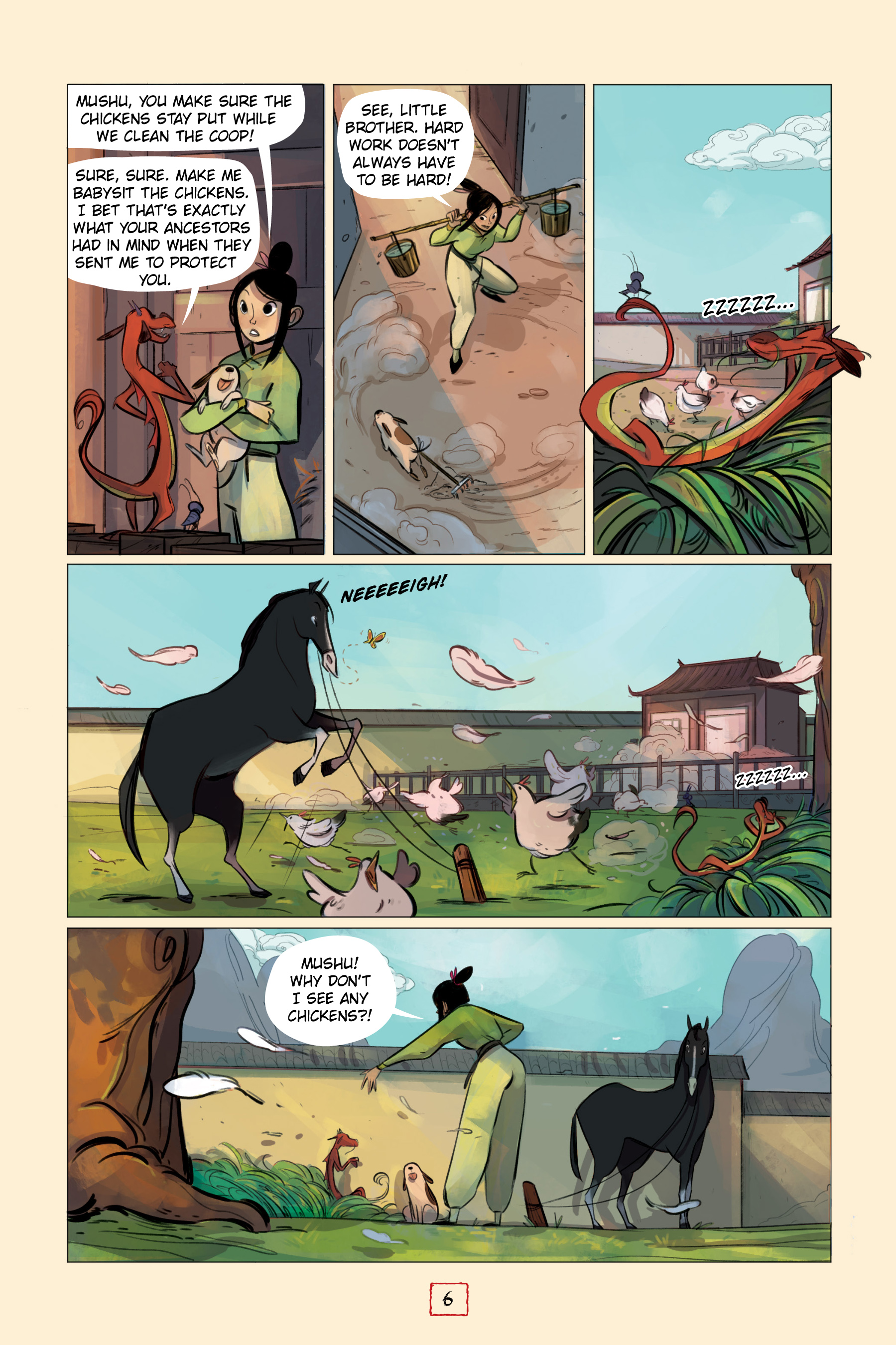 Read online Disney Mulan's Adventure Journal: The Palace of Secrets comic -  Issue # TPB - 8