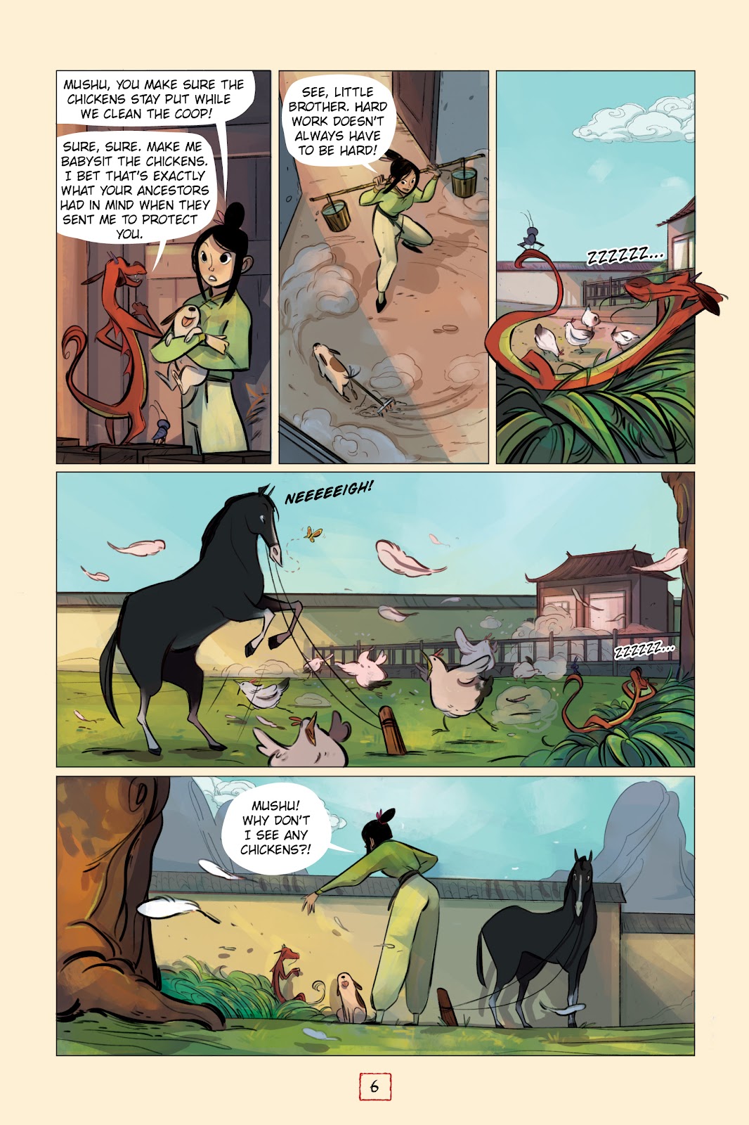 Disney Mulan's Adventure Journal: The Palace of Secrets issue TPB - Page 8