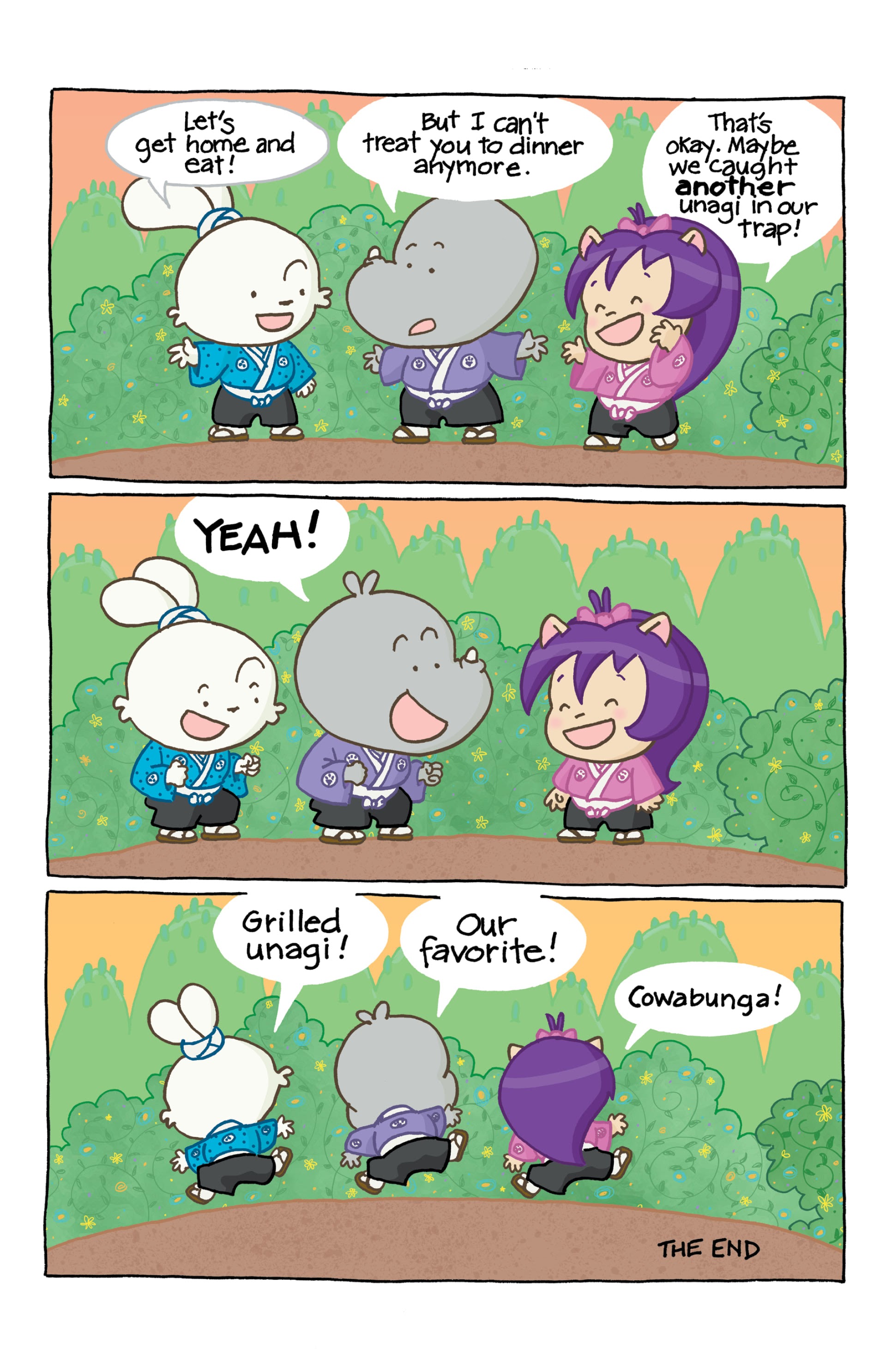 Read online Chibi-Usagi: Attack of the Heebie Chibis comic -  Issue # TPB - 118