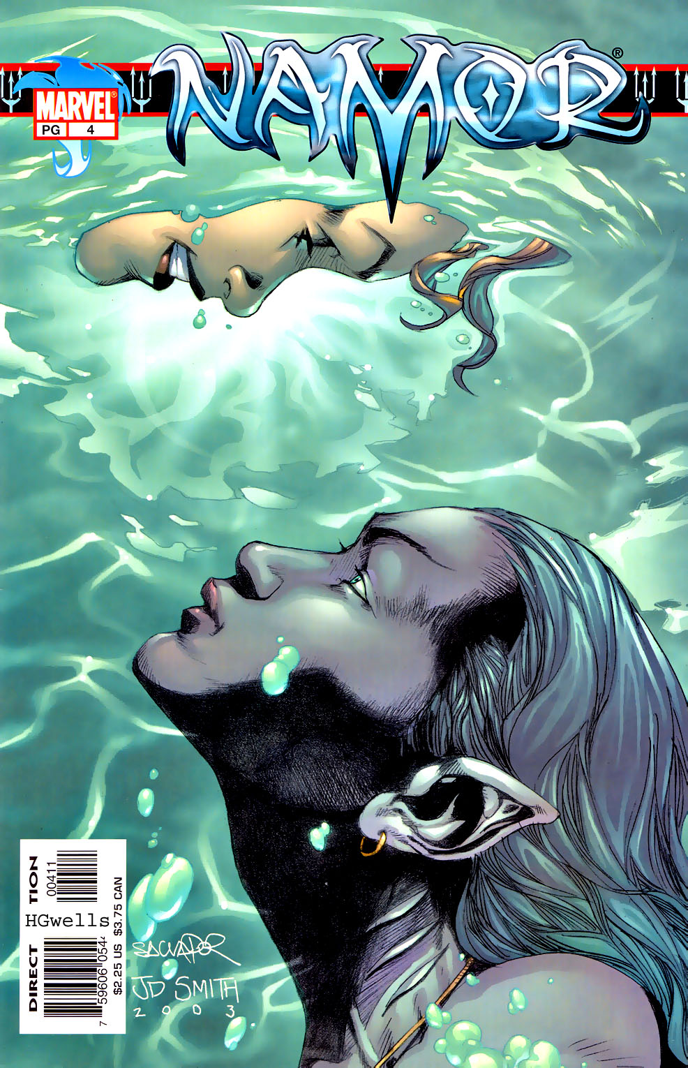 Read online Namor comic -  Issue #4 - 1