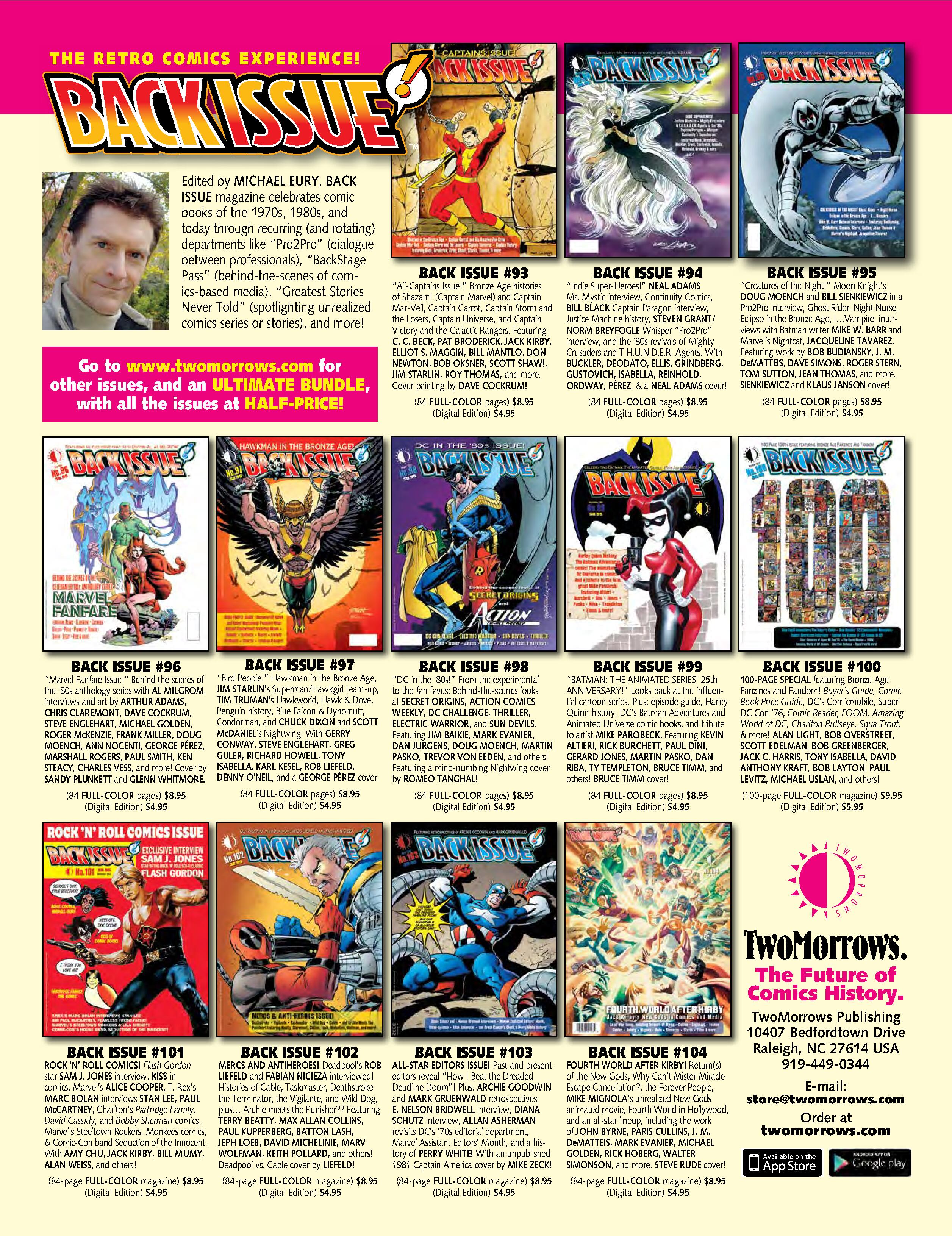 Read online Back Issue comic -  Issue #105 - 2