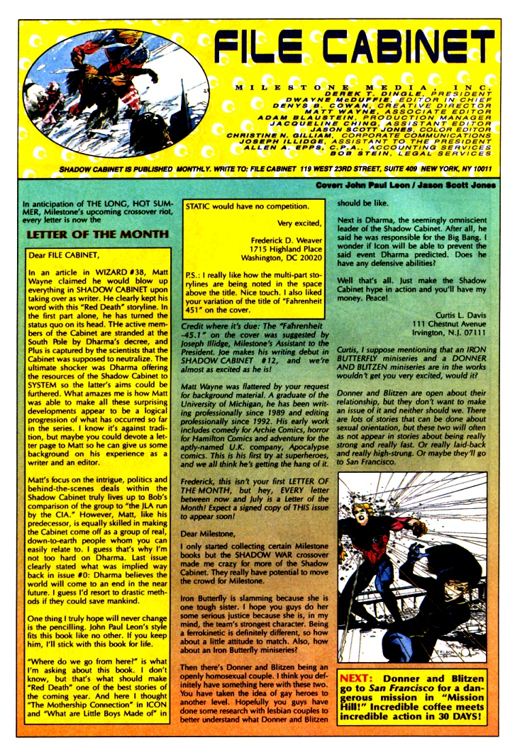 Read online Shadow Cabinet comic -  Issue #10 - 34