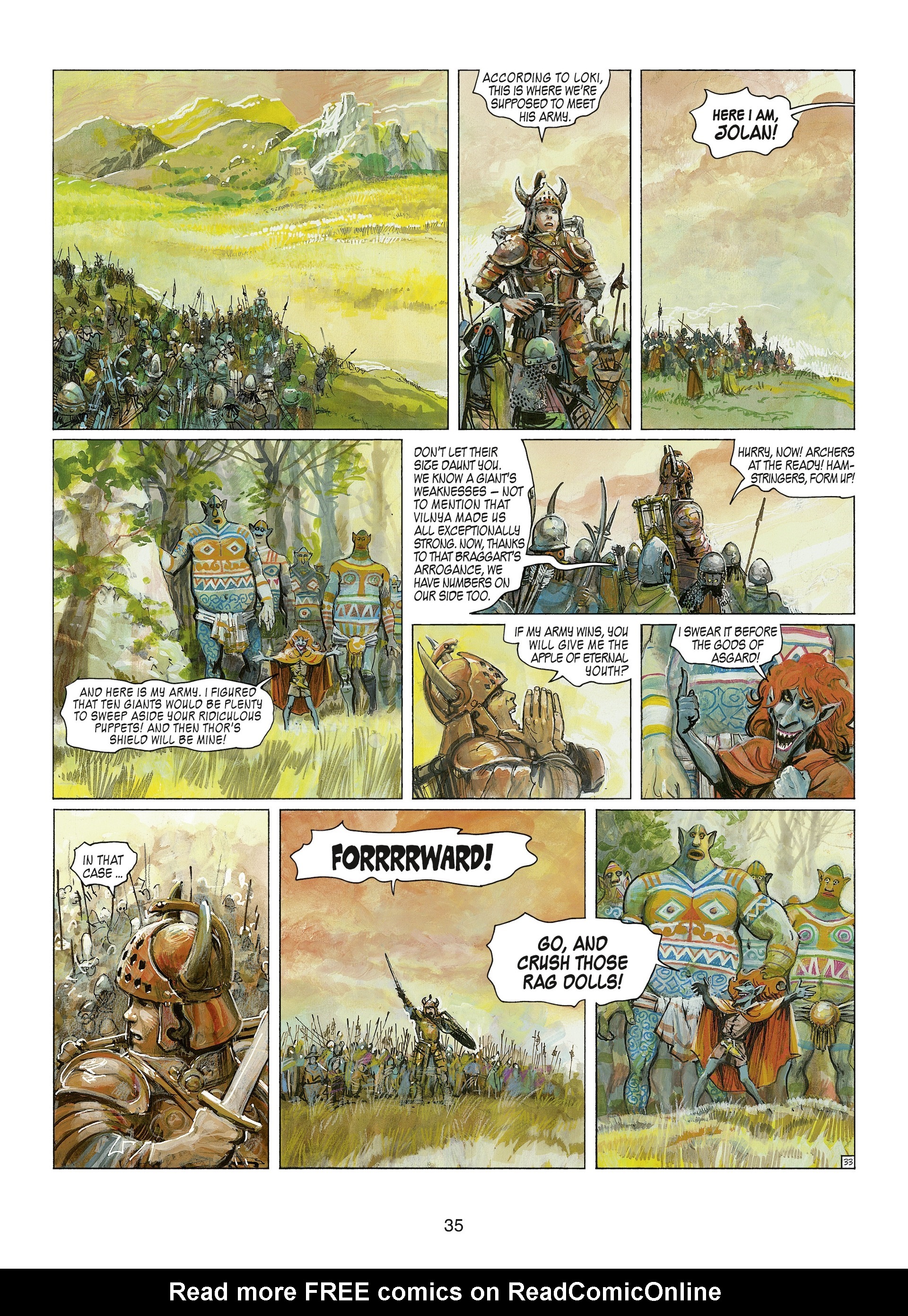 Read online Thorgal comic -  Issue #24 - 37