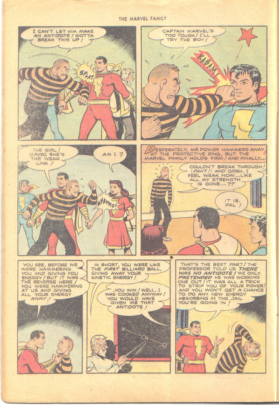 Read online The Marvel Family comic -  Issue #26 - 12