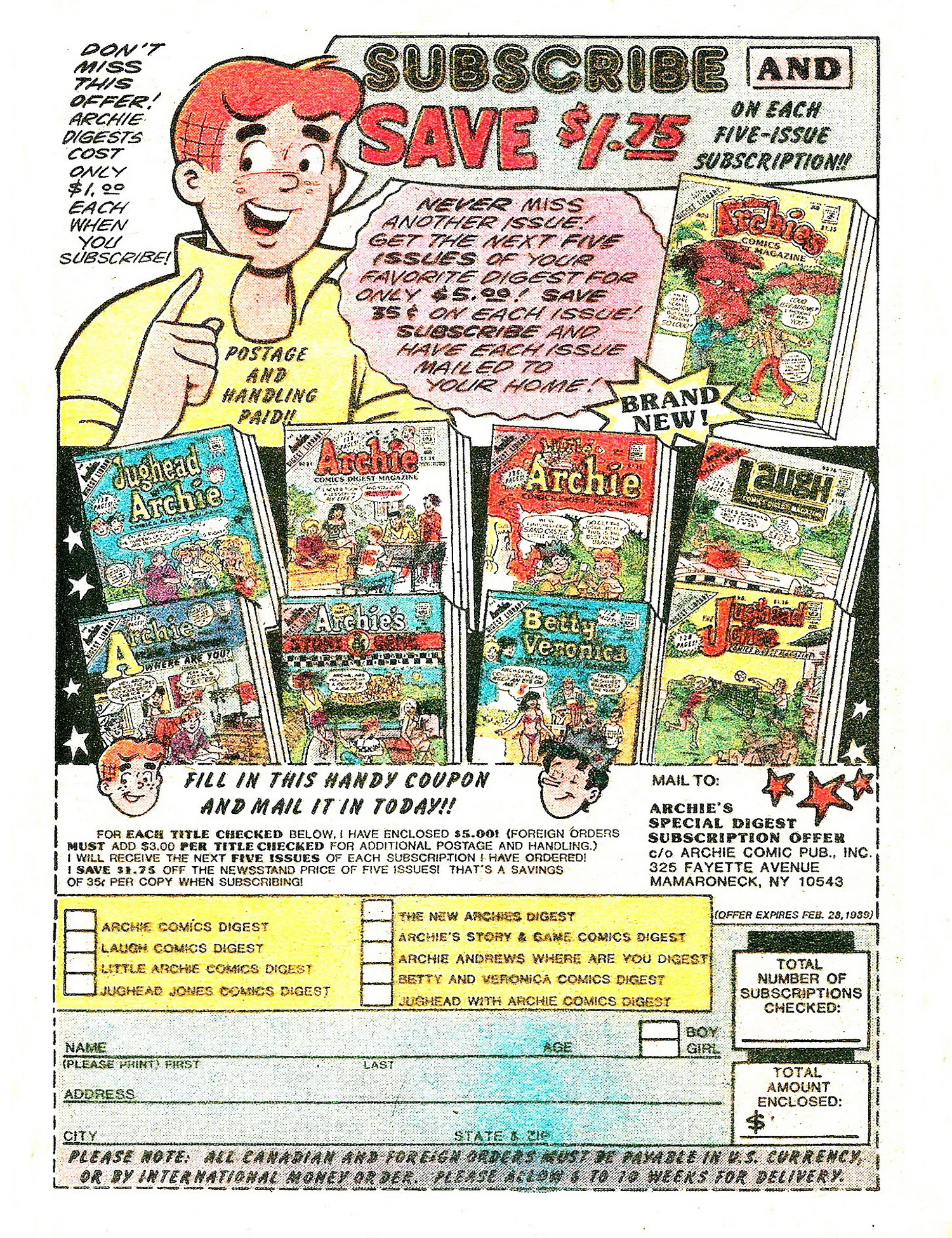 Read online Laugh Comics Digest comic -  Issue #79 - 81
