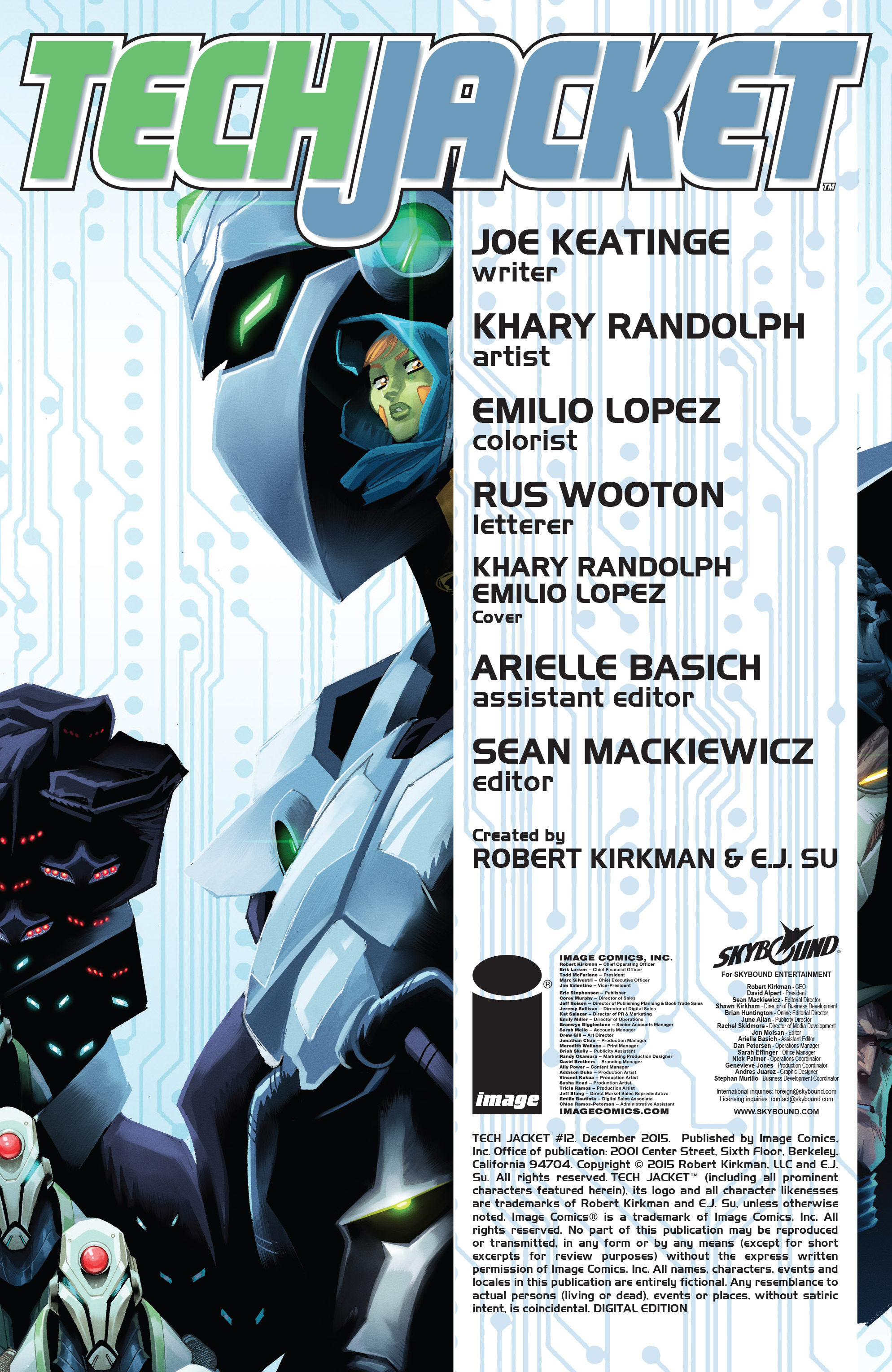 Read online Tech Jacket (2014) comic -  Issue #12 - 26