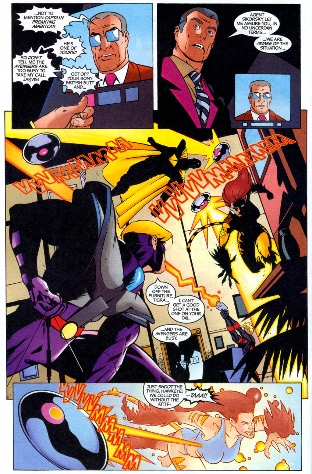 Read online Avengers United They Stand comic -  Issue #6 - 8