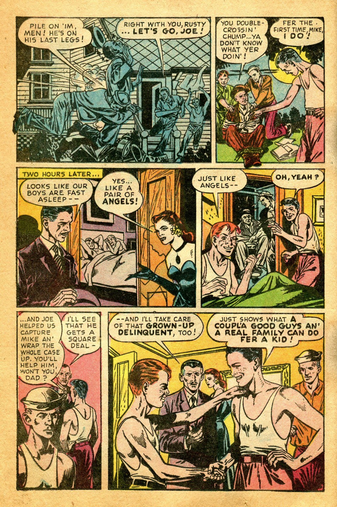 Read online The Saint (1947) comic -  Issue #3 - 16