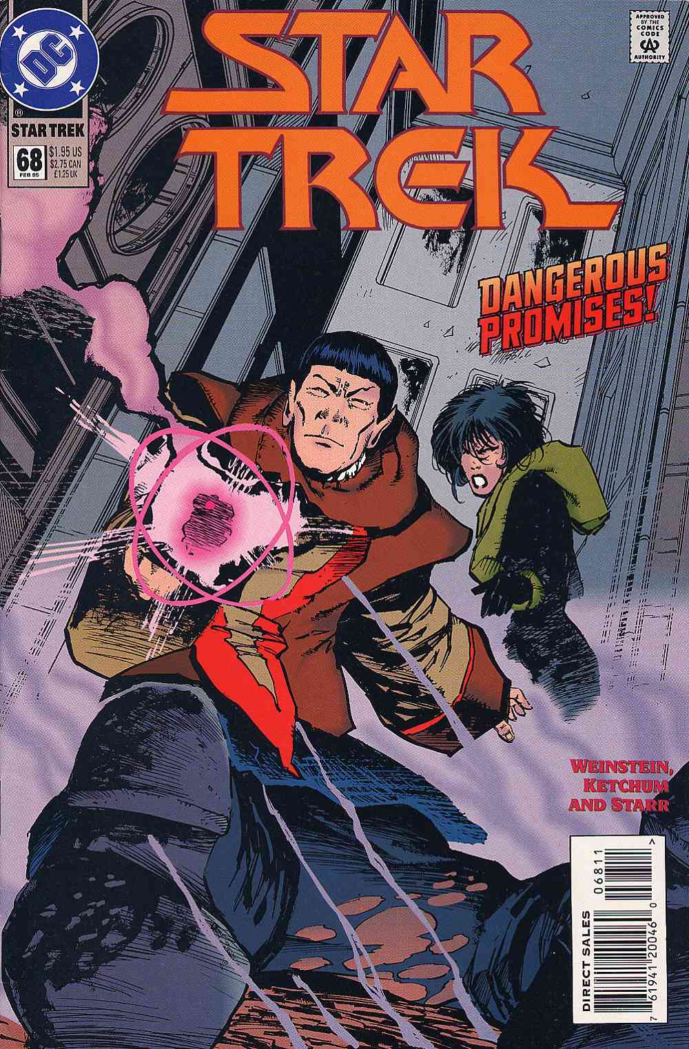 Read online Star Trek (1989) comic -  Issue #68 - 1