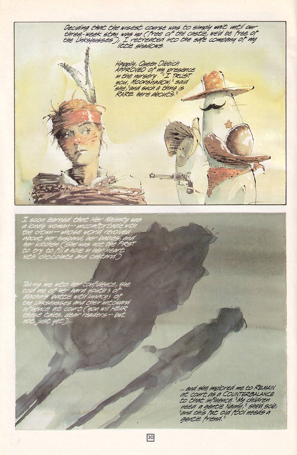 Read online Moonshadow comic -  Issue #6 - 32