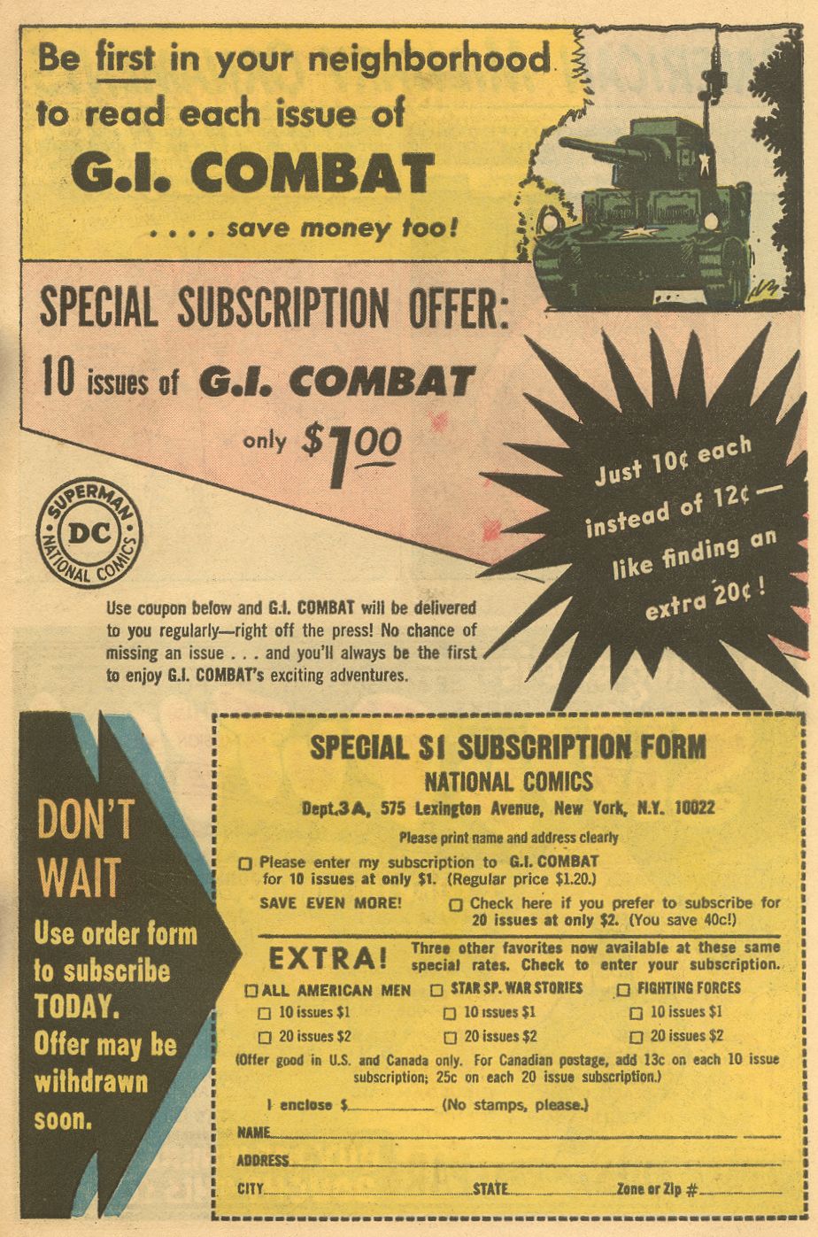 Read online G.I. Combat (1952) comic -  Issue #108 - 11
