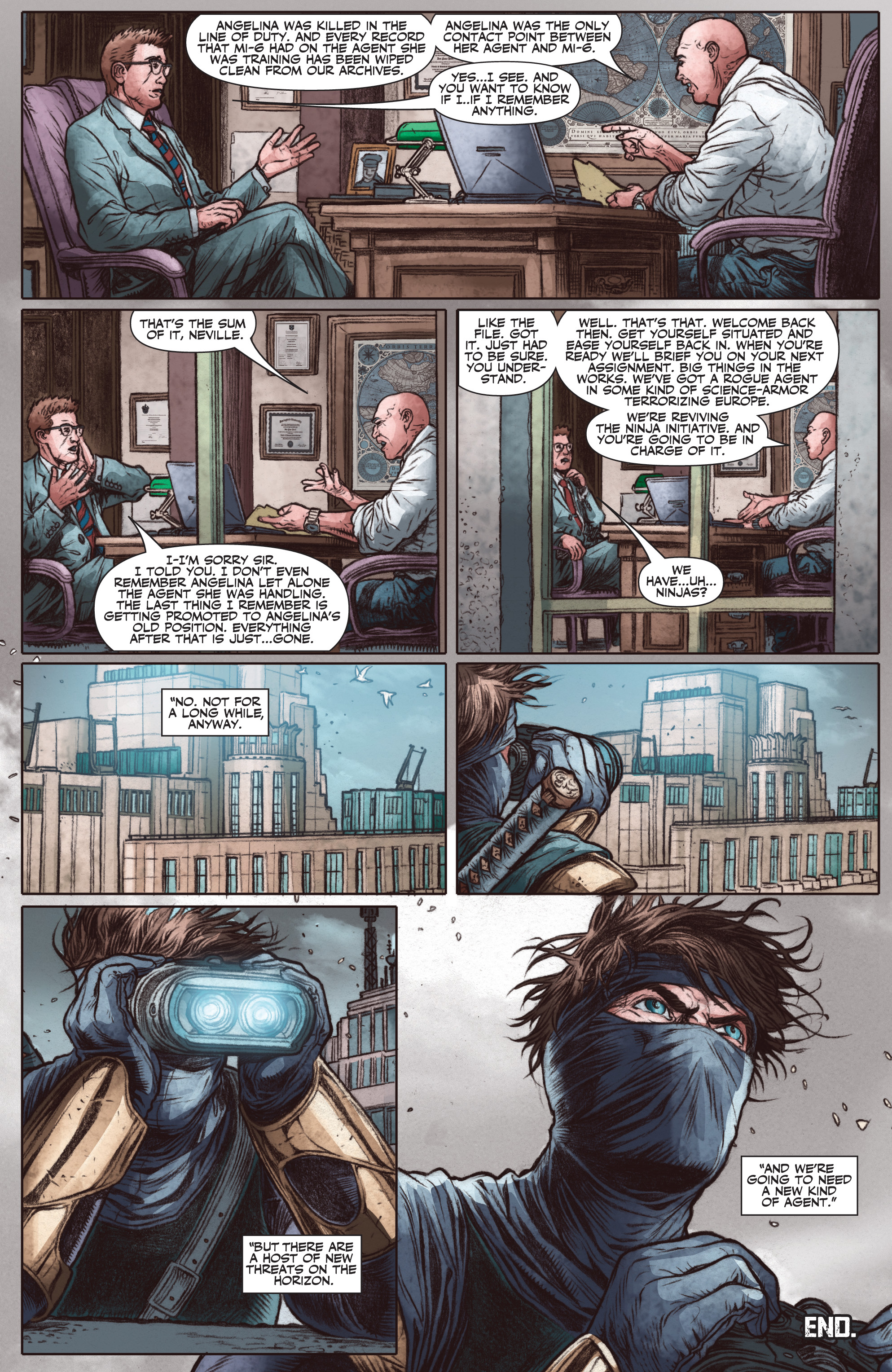Read online Ninjak (2015) comic -  Issue #9 - 32