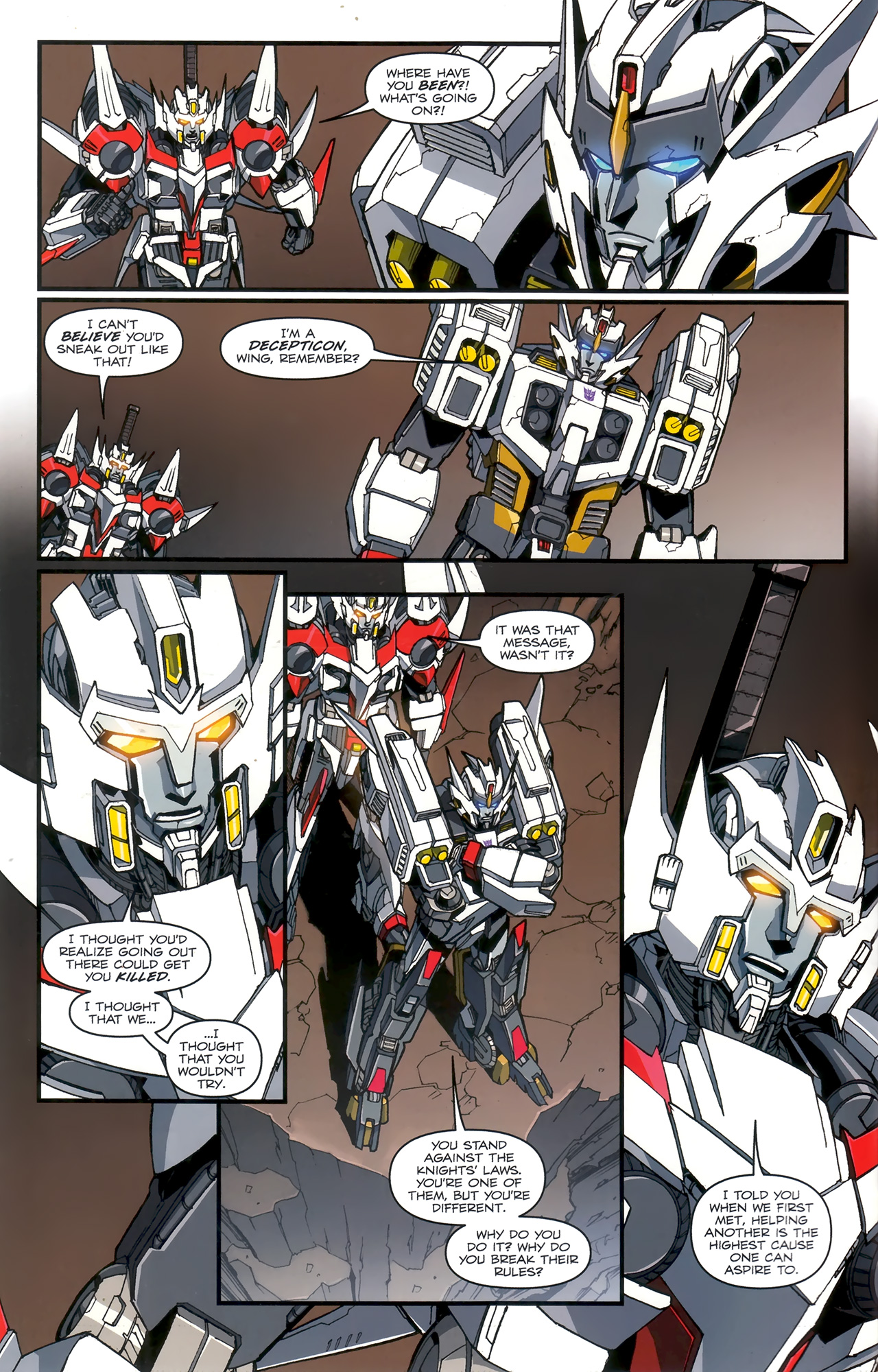 Read online The Transformers: Drift comic -  Issue #3 - 4
