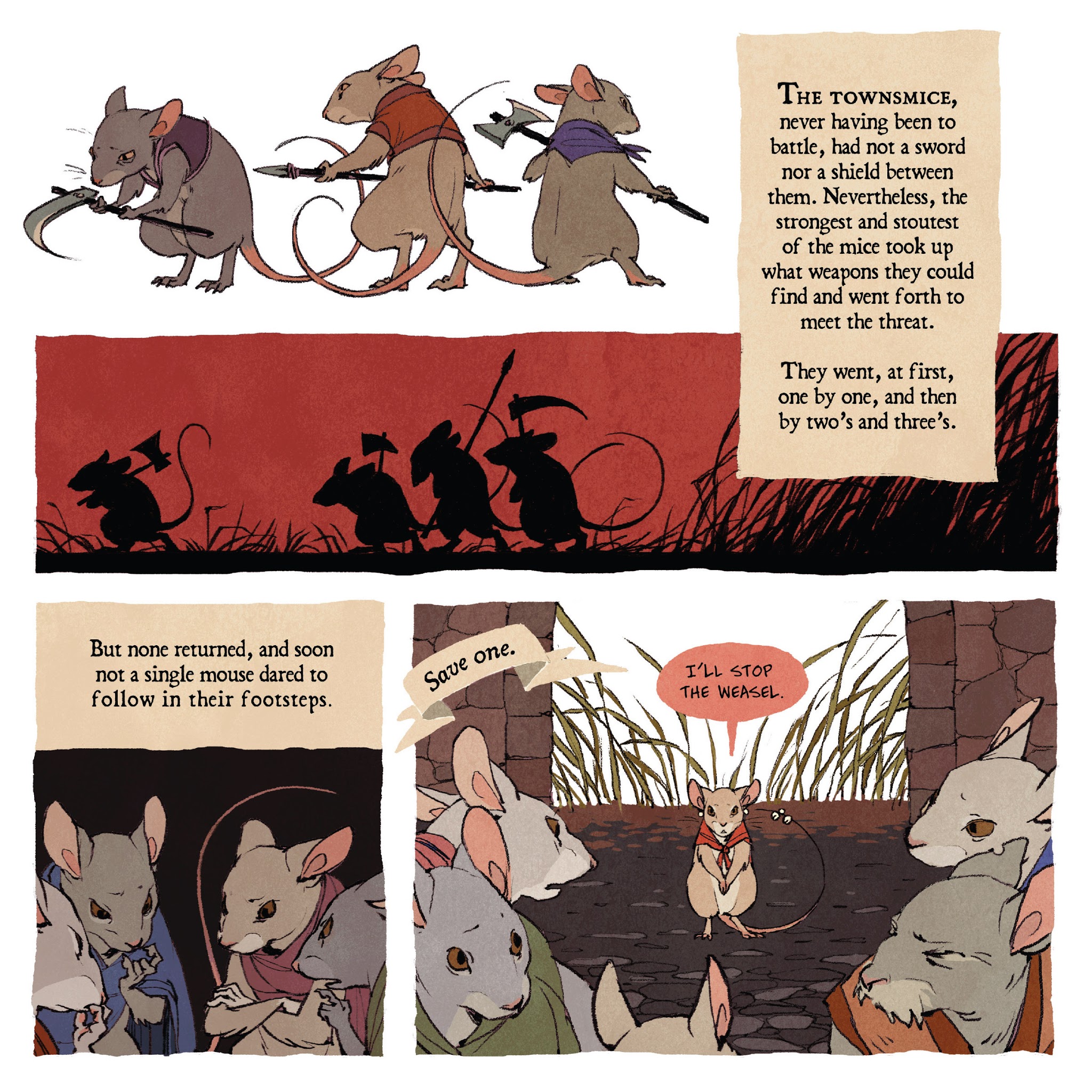 Read online Mouse Guard: Legends of the Guard Volume Three comic -  Issue # TPB - 51