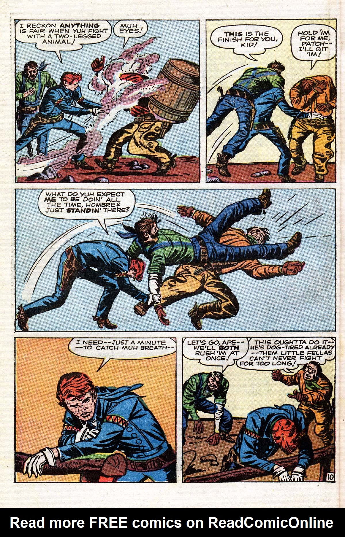 Read online The Mighty Marvel Western comic -  Issue #13 - 11