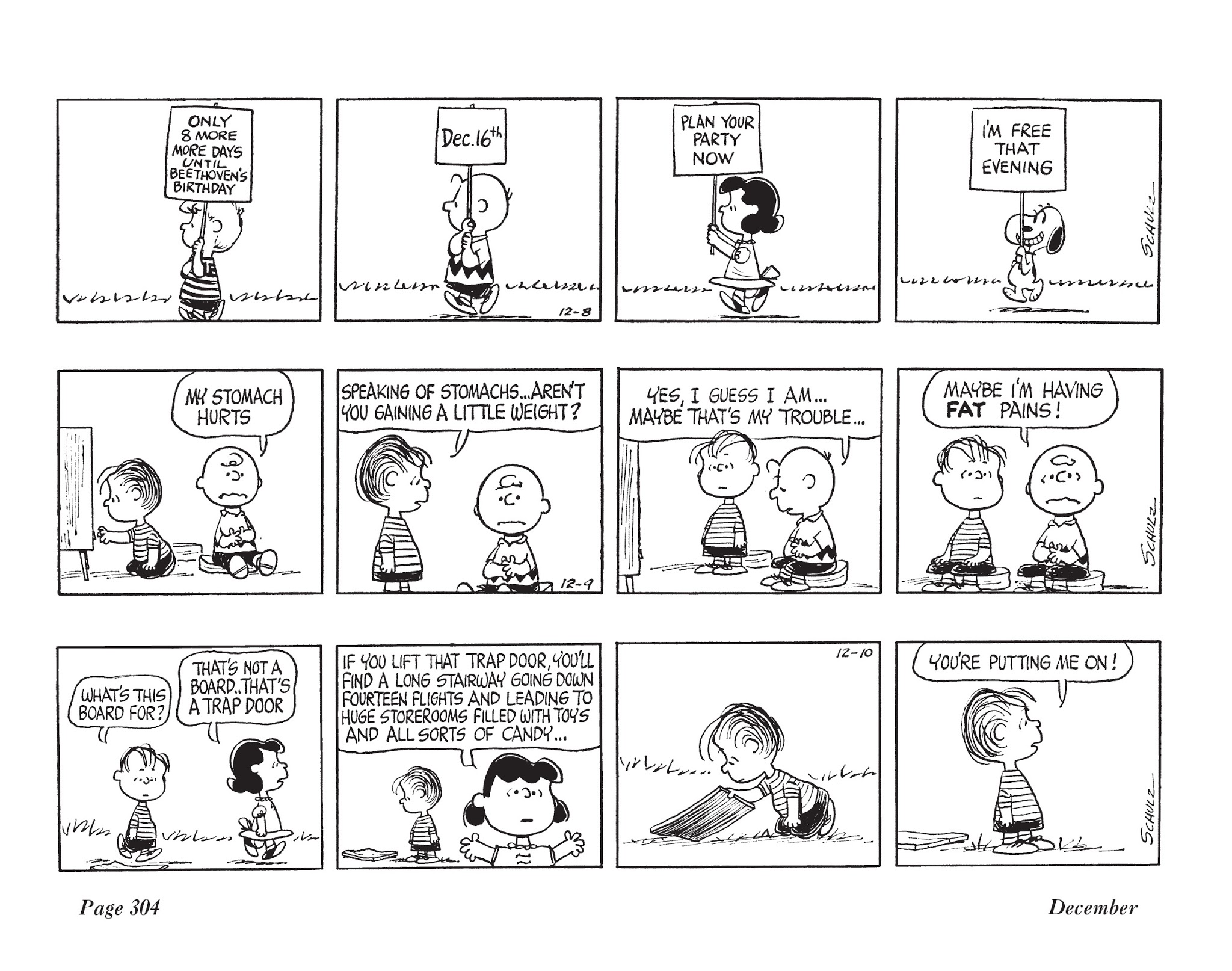 Read online The Complete Peanuts comic -  Issue # TPB 8 - 316