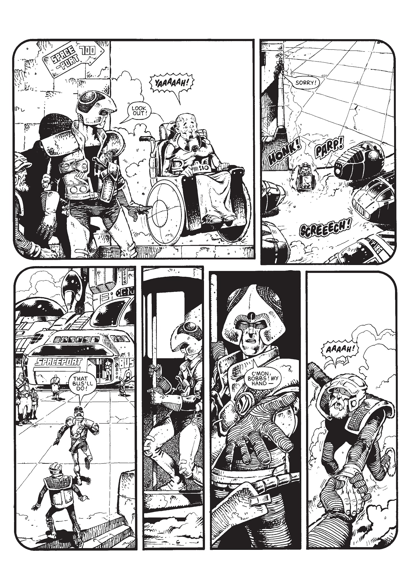 Read online Strontium Dog: Search/Destroy Agency Files comic -  Issue # TPB 4 - 168