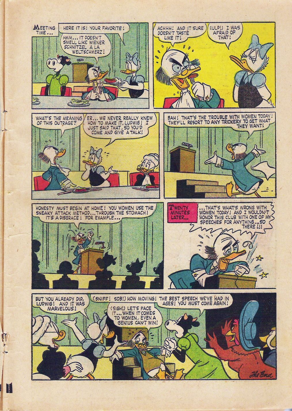 Read online Walt Disney's Ludwig Von Drake comic -  Issue #1 - 27