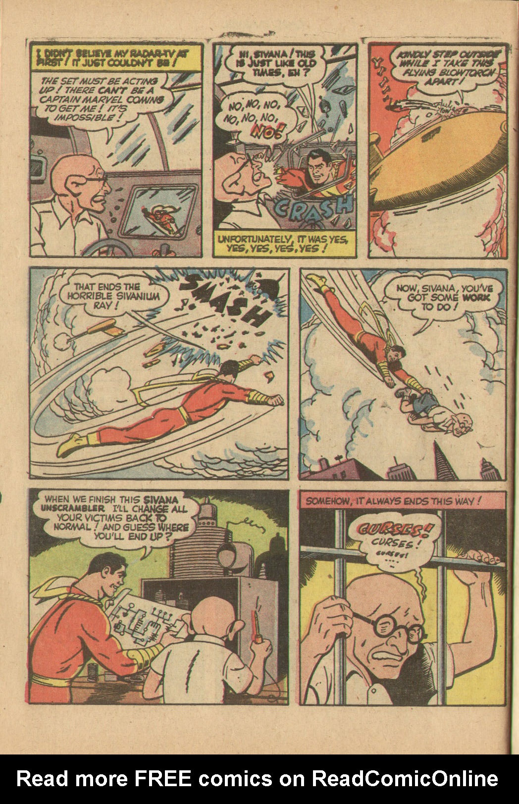 Read online Captain Marvel Adventures comic -  Issue #150 - 34