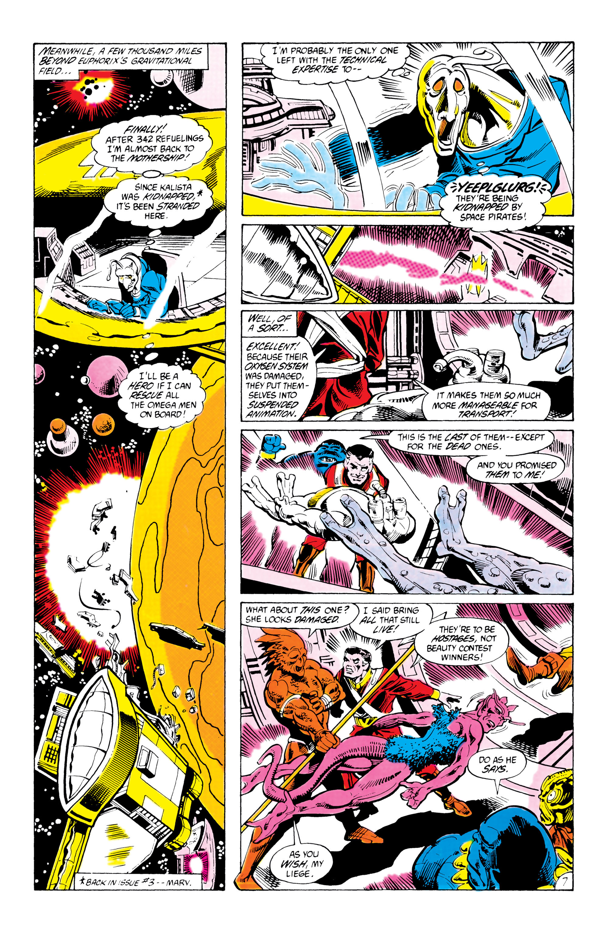 Read online The Omega Men (1983) comic -  Issue #9 - 7