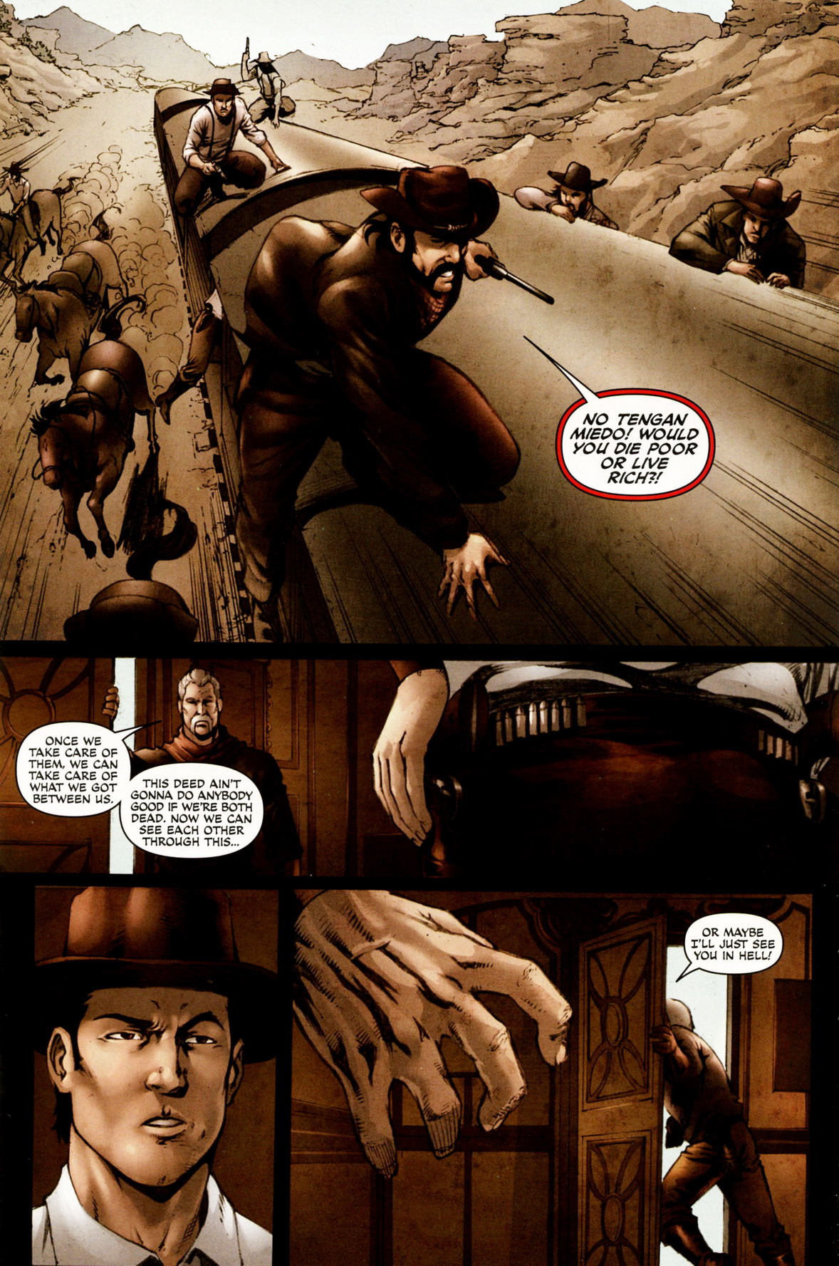 Read online The Man with No Name comic -  Issue #10 - 11