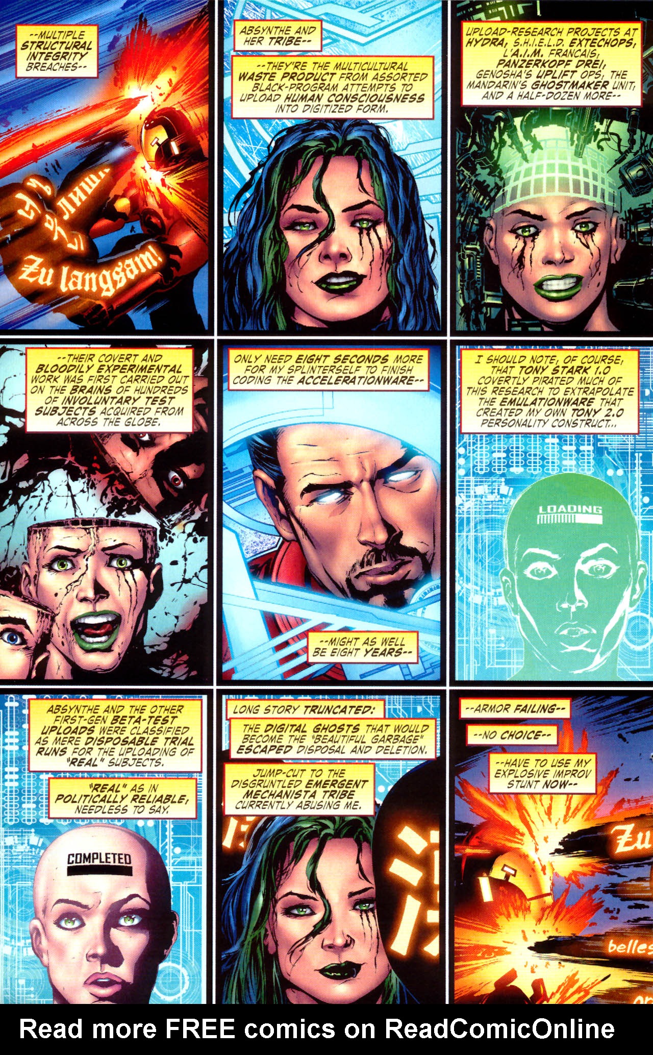 Read online Iron Man: Hypervelocity comic -  Issue #6 - 12