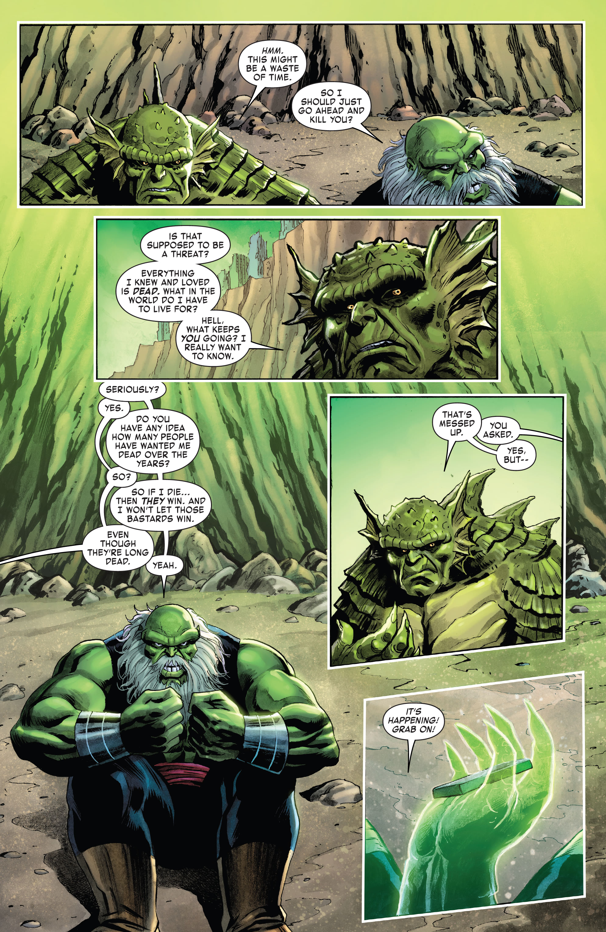 Read online Maestro: World War M comic -  Issue #5 - 6