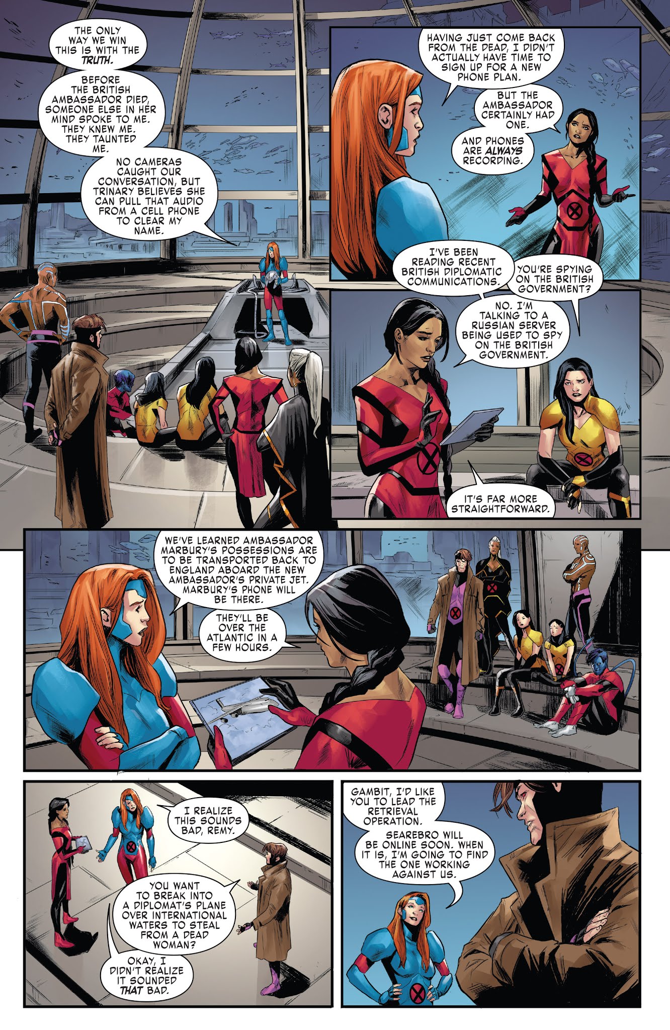 Read online X-Men: Red comic -  Issue #6 - 13