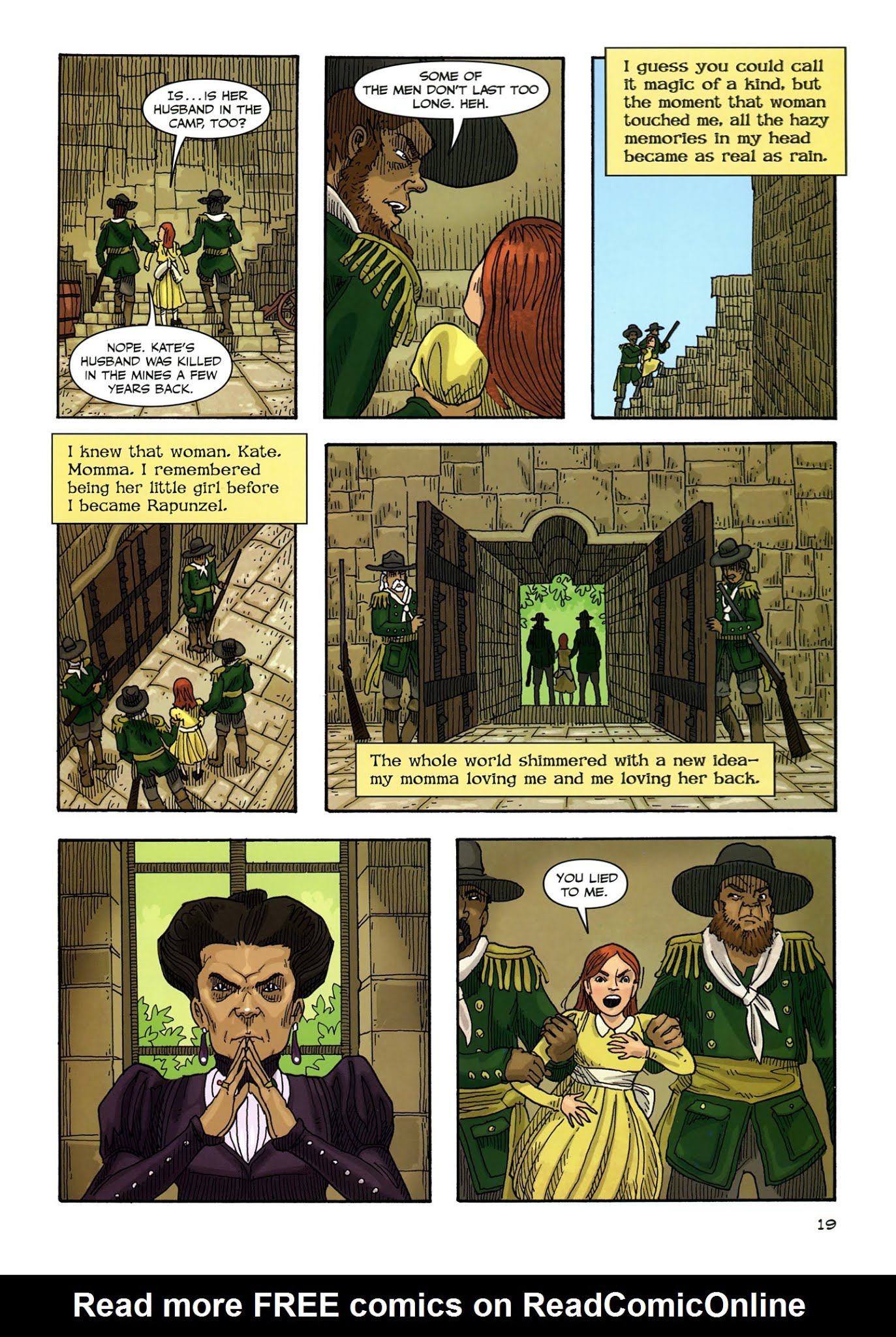 Read online Rapunzel's Revenge comic -  Issue # TPB - 21
