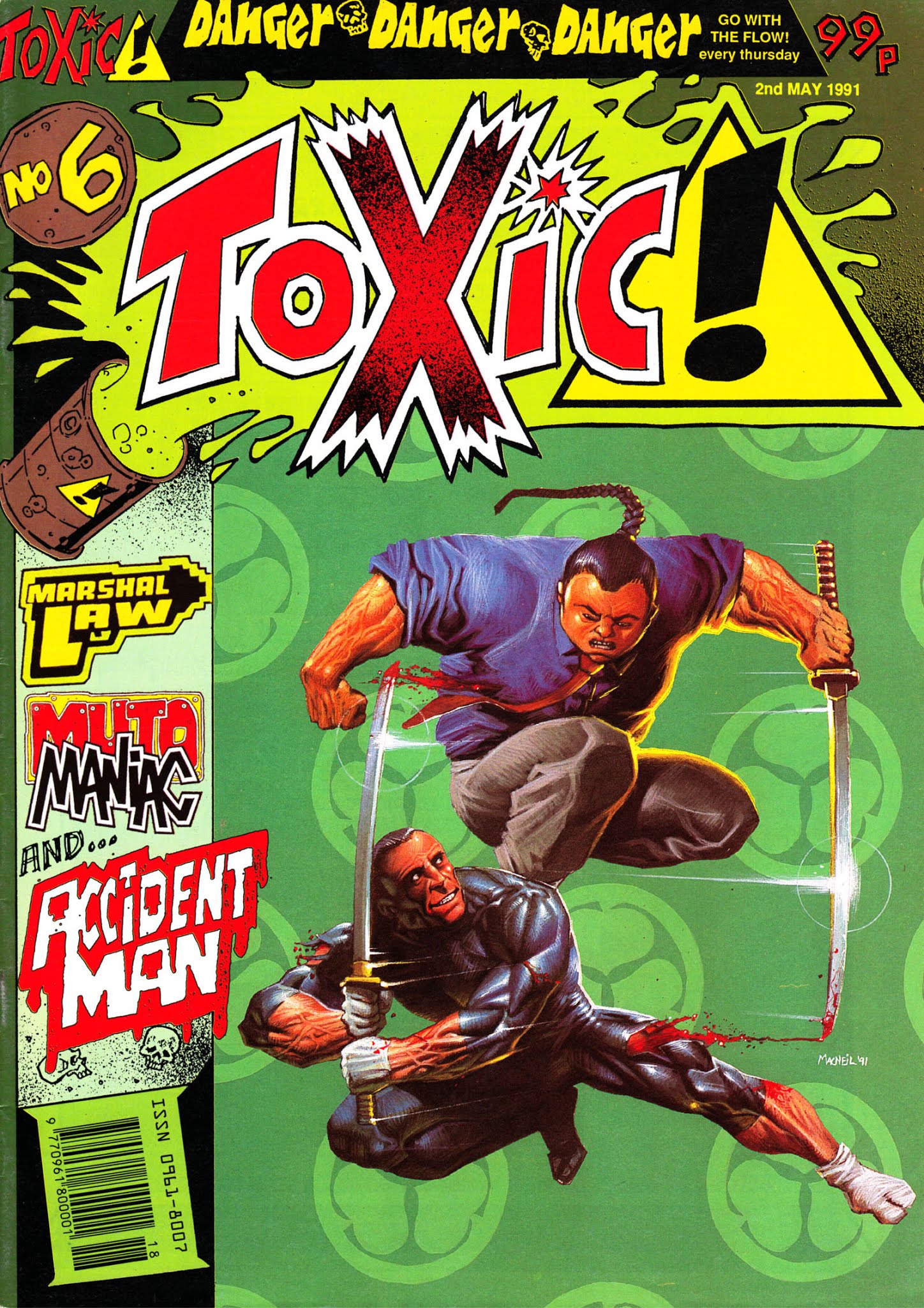 Read online Toxic! comic -  Issue #6 - 1