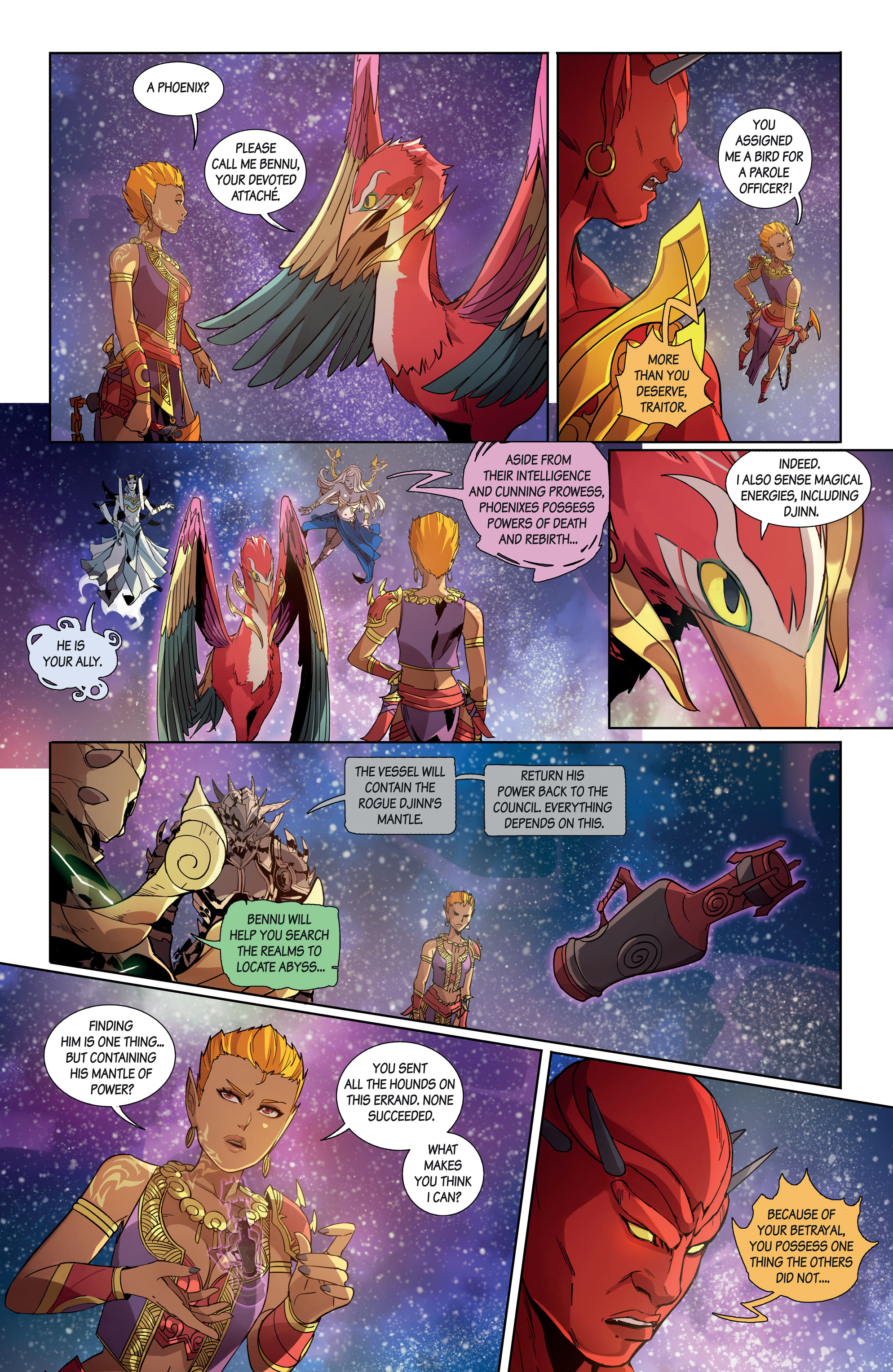 Read online Djinn Hunter comic -  Issue #1 - 10