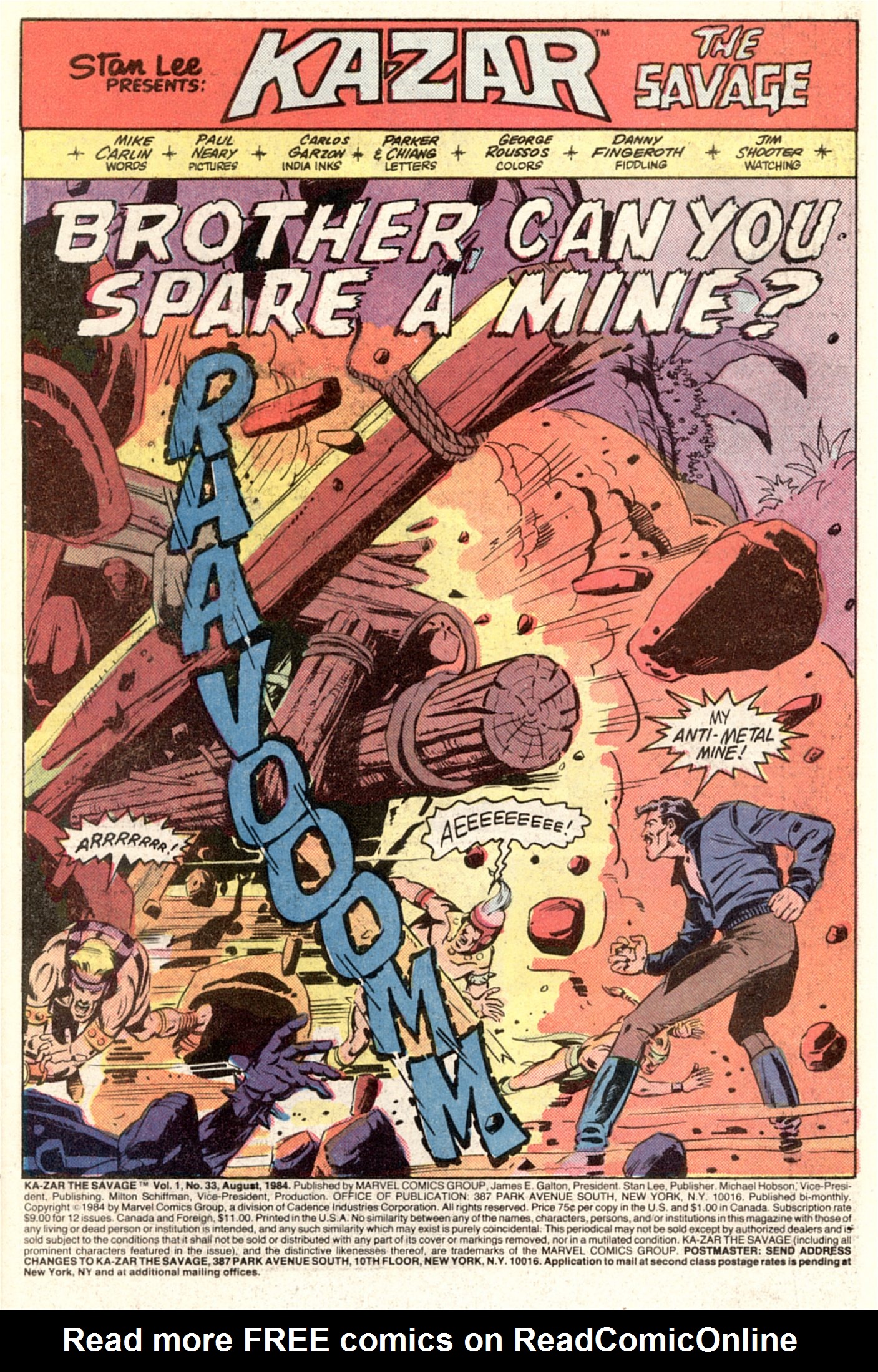 Read online Ka-Zar the Savage comic -  Issue #33 - 3