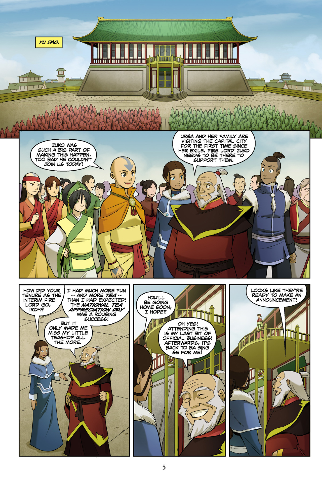 Read online Nickelodeon Avatar: The Last Airbender - The Rift comic -  Issue # Part 1 - 6