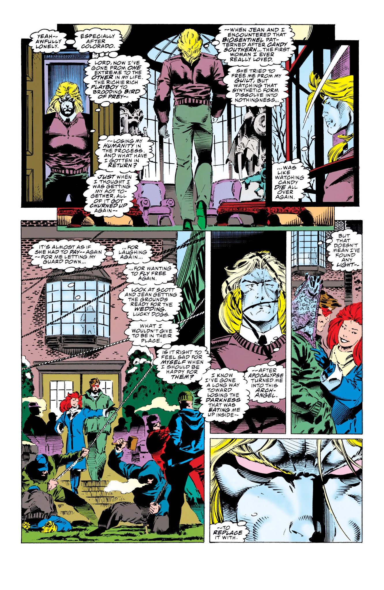 Read online X-Men: The Wedding of Cyclops and Phoenix comic -  Issue # TPB Part 2 - 99