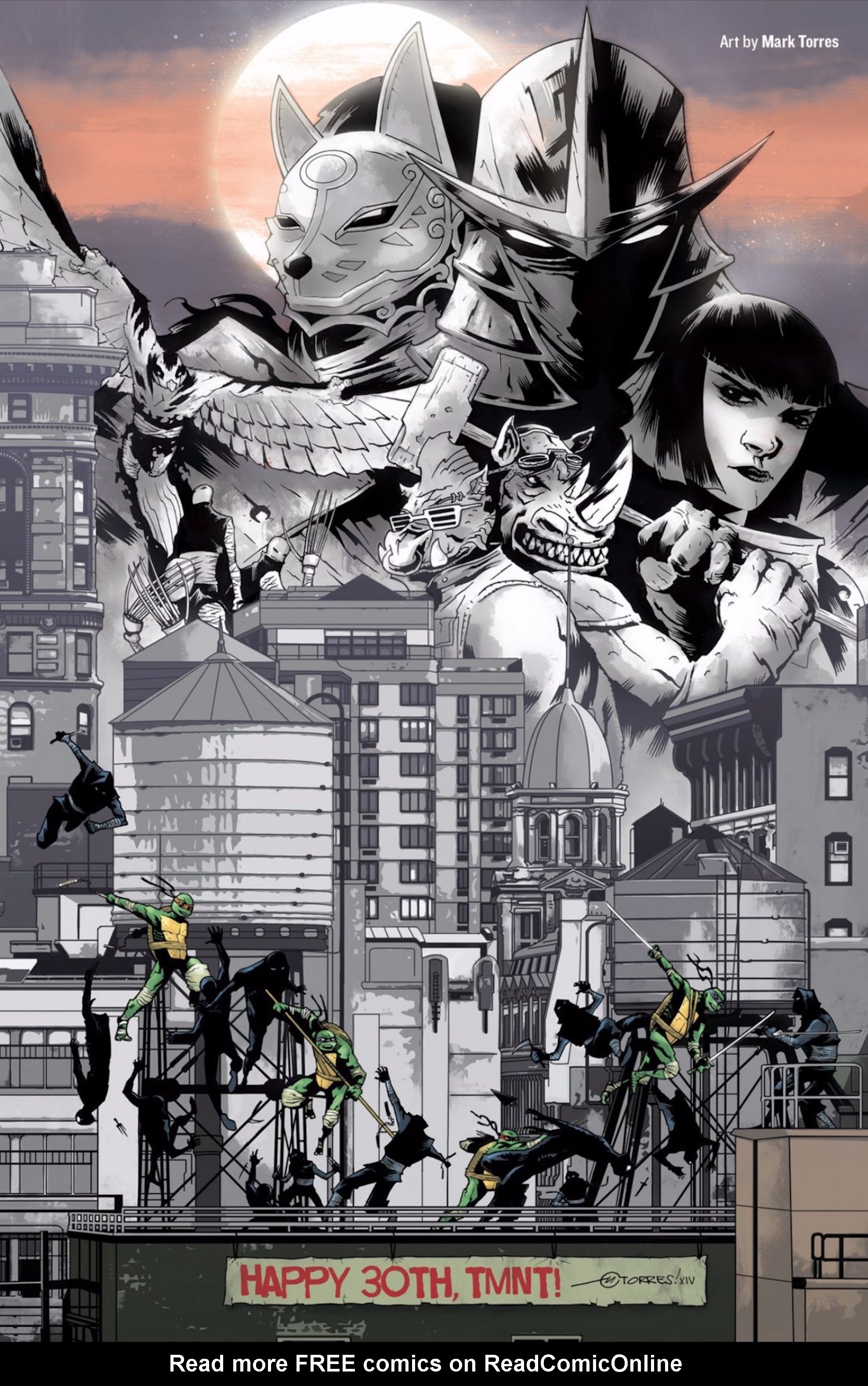 Read online Teenage Mutant Ninja Turtles 30th Anniversary Special comic -  Issue # Full - 57