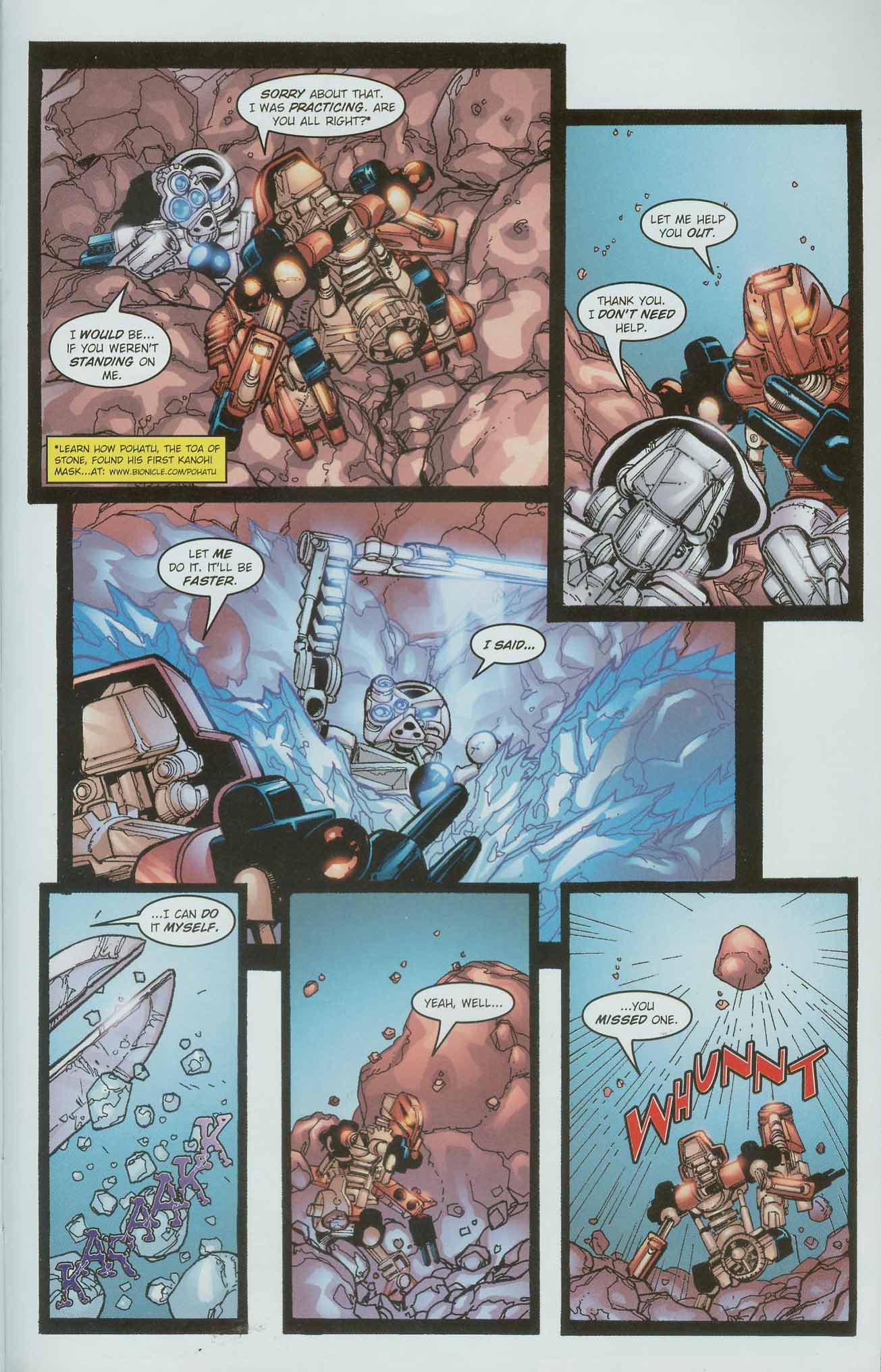Read online Bionicle comic -  Issue #1 - 15