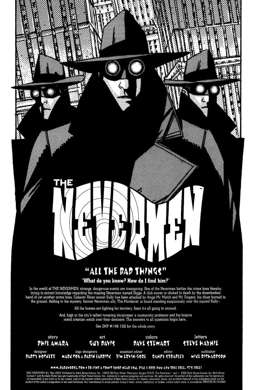 Read online The Nevermen comic -  Issue #1 - 2