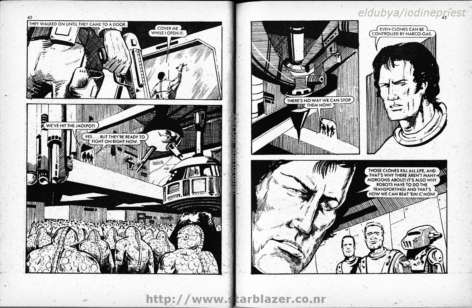 Read online Starblazer comic -  Issue #74 - 23