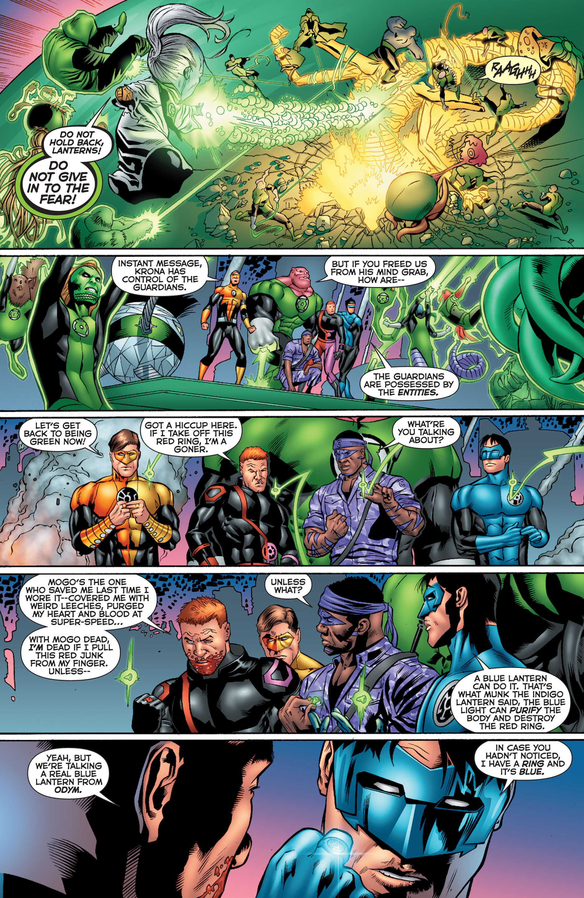 Read online Green Lantern: War of the Green Lanterns (2011) comic -  Issue # TPB - 209