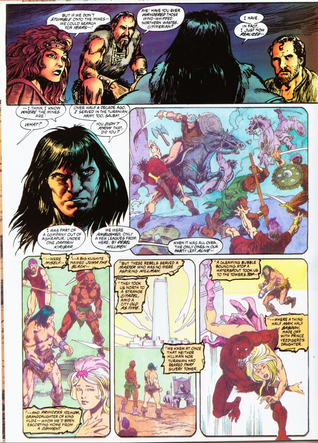 Read online Marvel Graphic Novel comic -  Issue #73 - Conan - The Ravagers Out of Time - 13