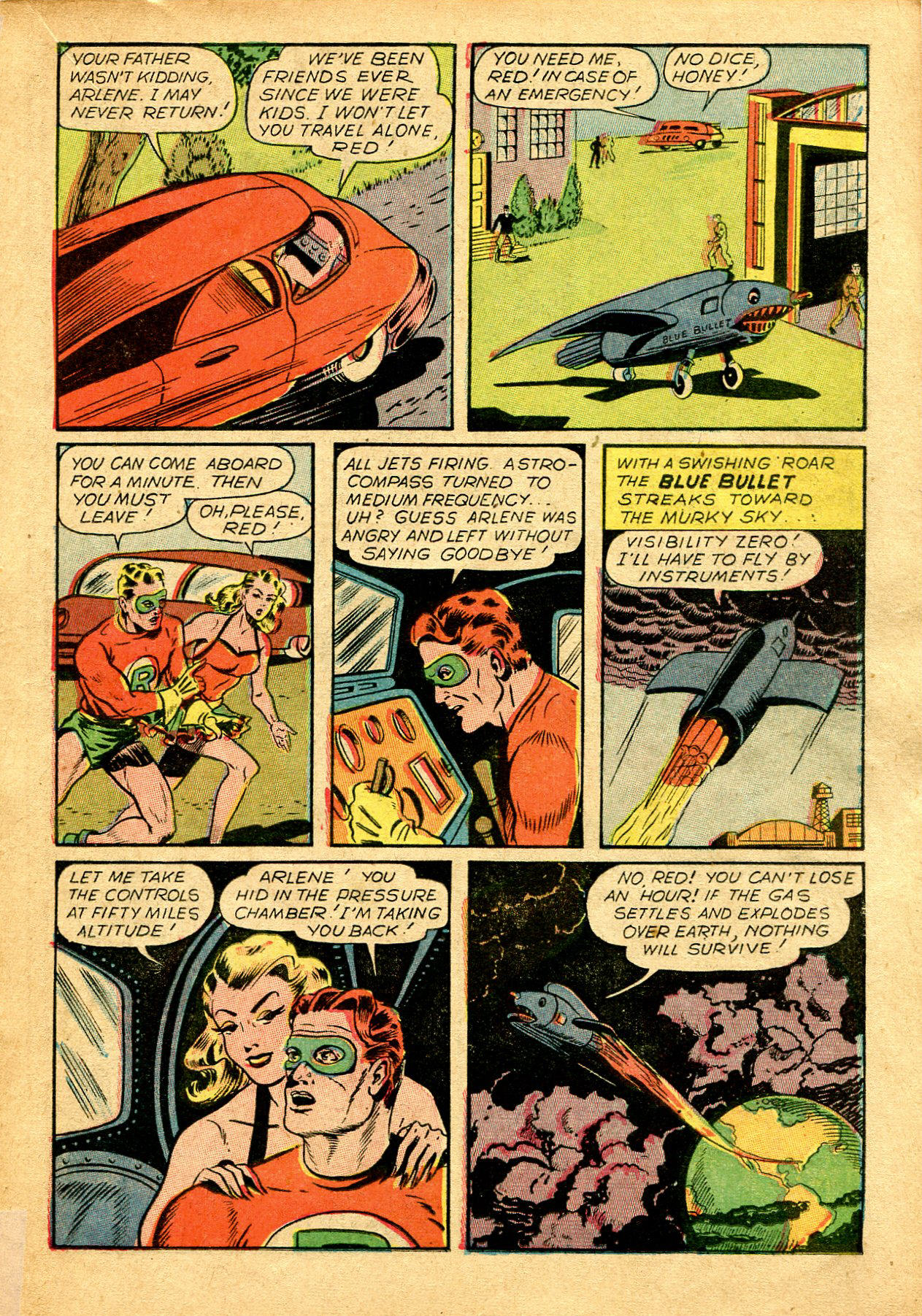 Read online Captain Flight Comics comic -  Issue #8 - 23