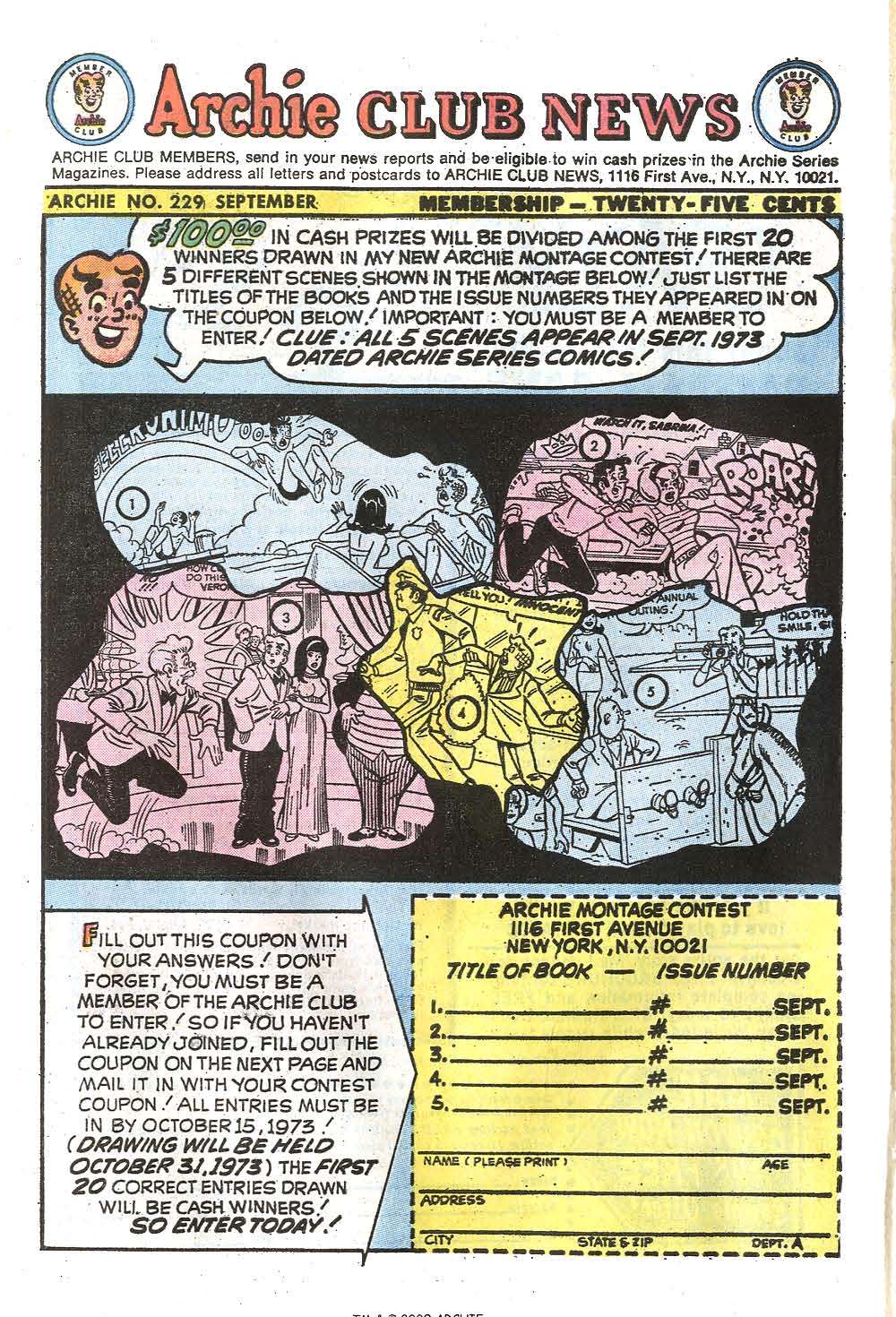 Read online Archie (1960) comic -  Issue #229 - 10