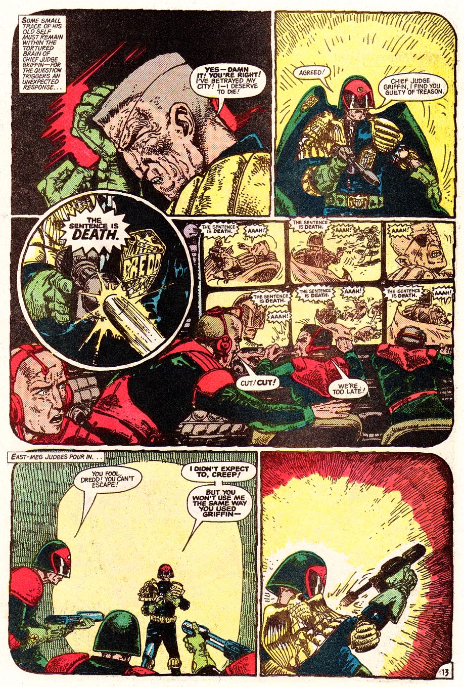Read online Judge Dredd (1983) comic -  Issue #23 - 13